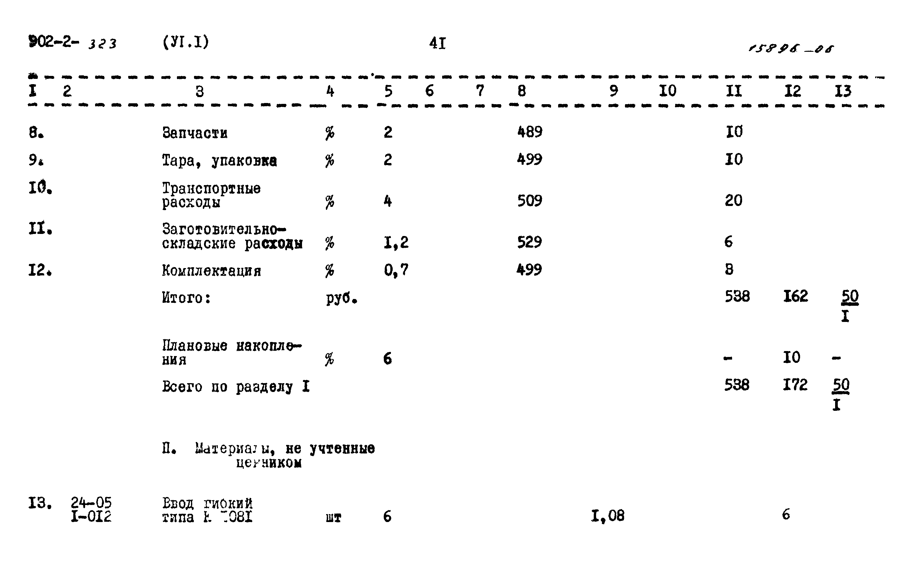 Типовой проект 902-2-323
