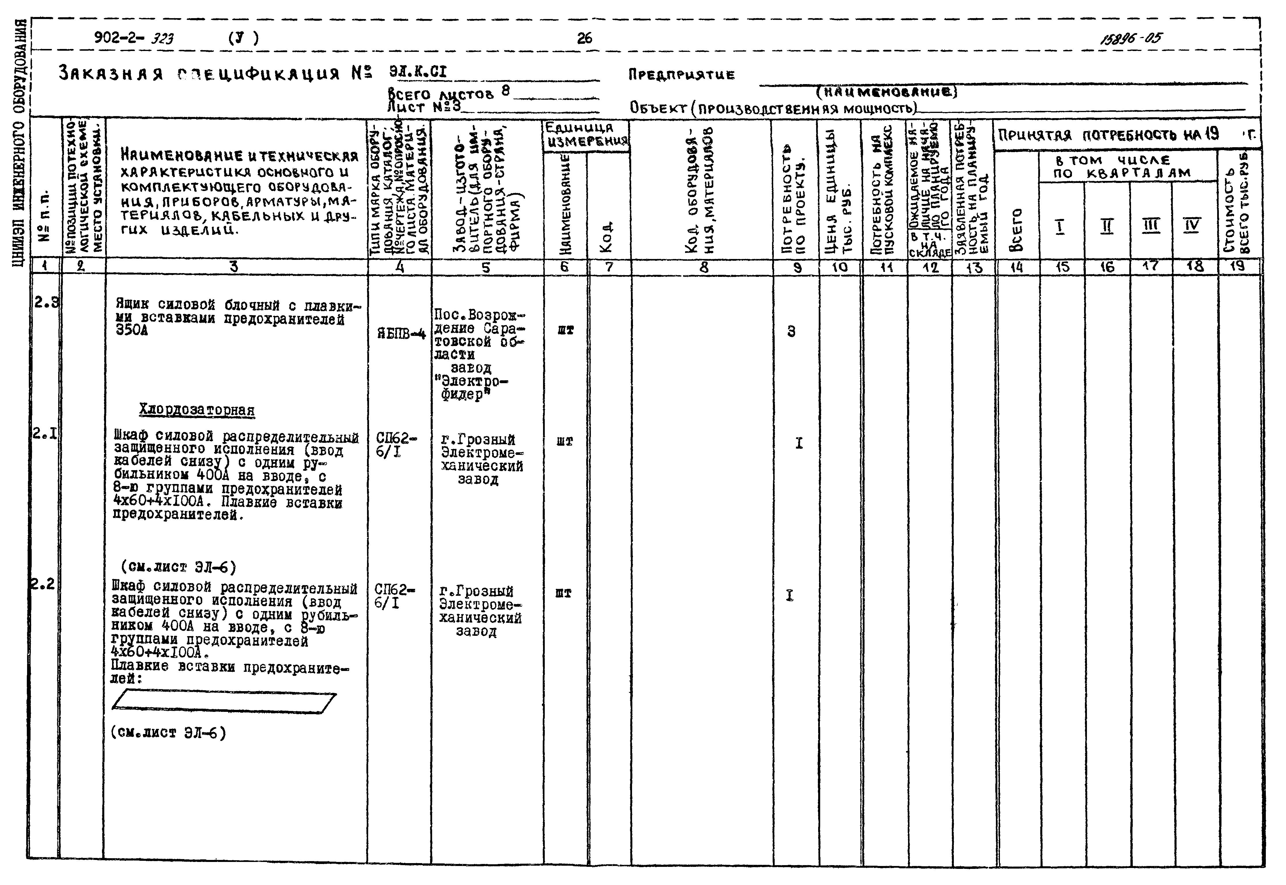 Типовой проект 902-2-323