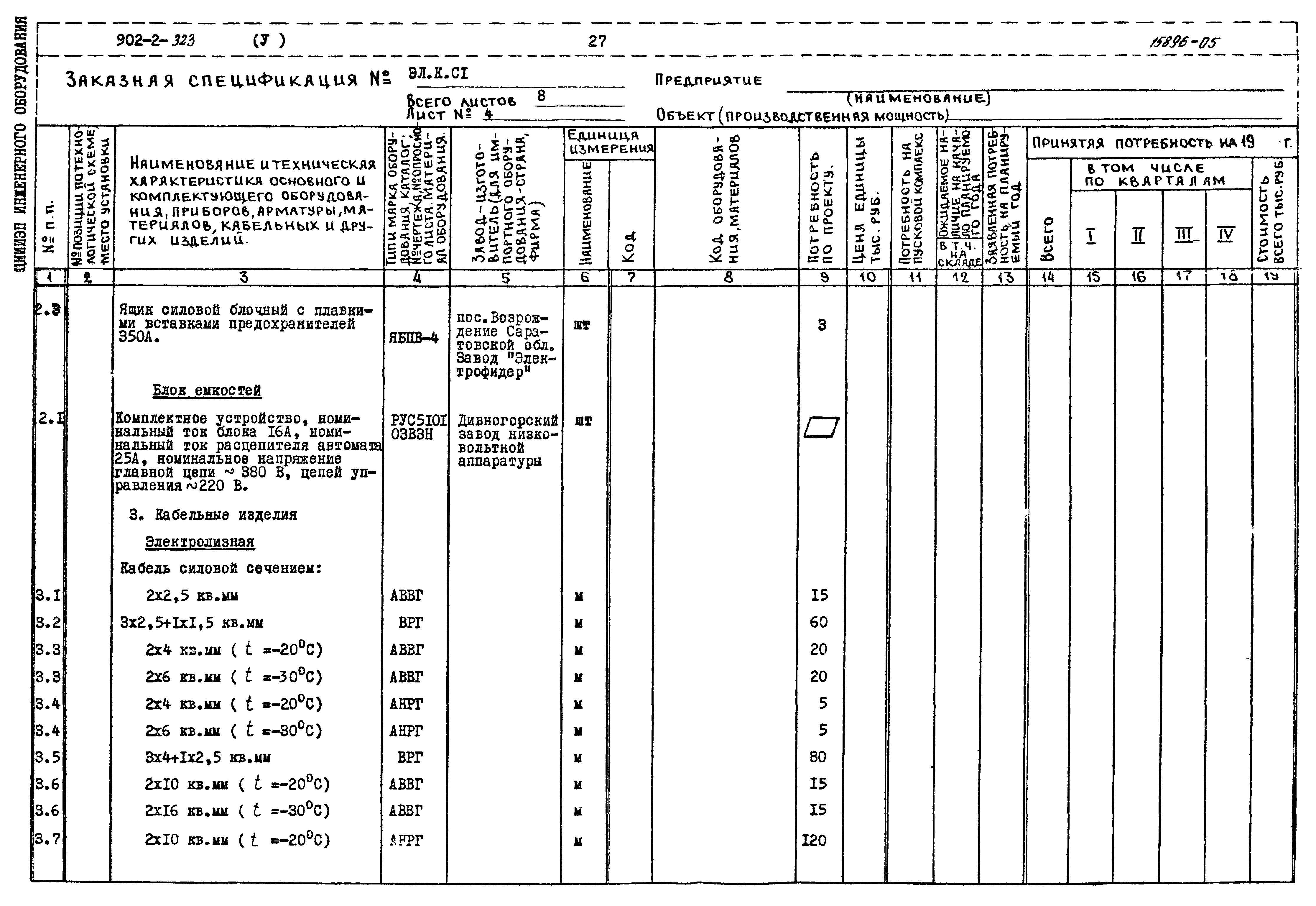 Типовой проект 902-2-323