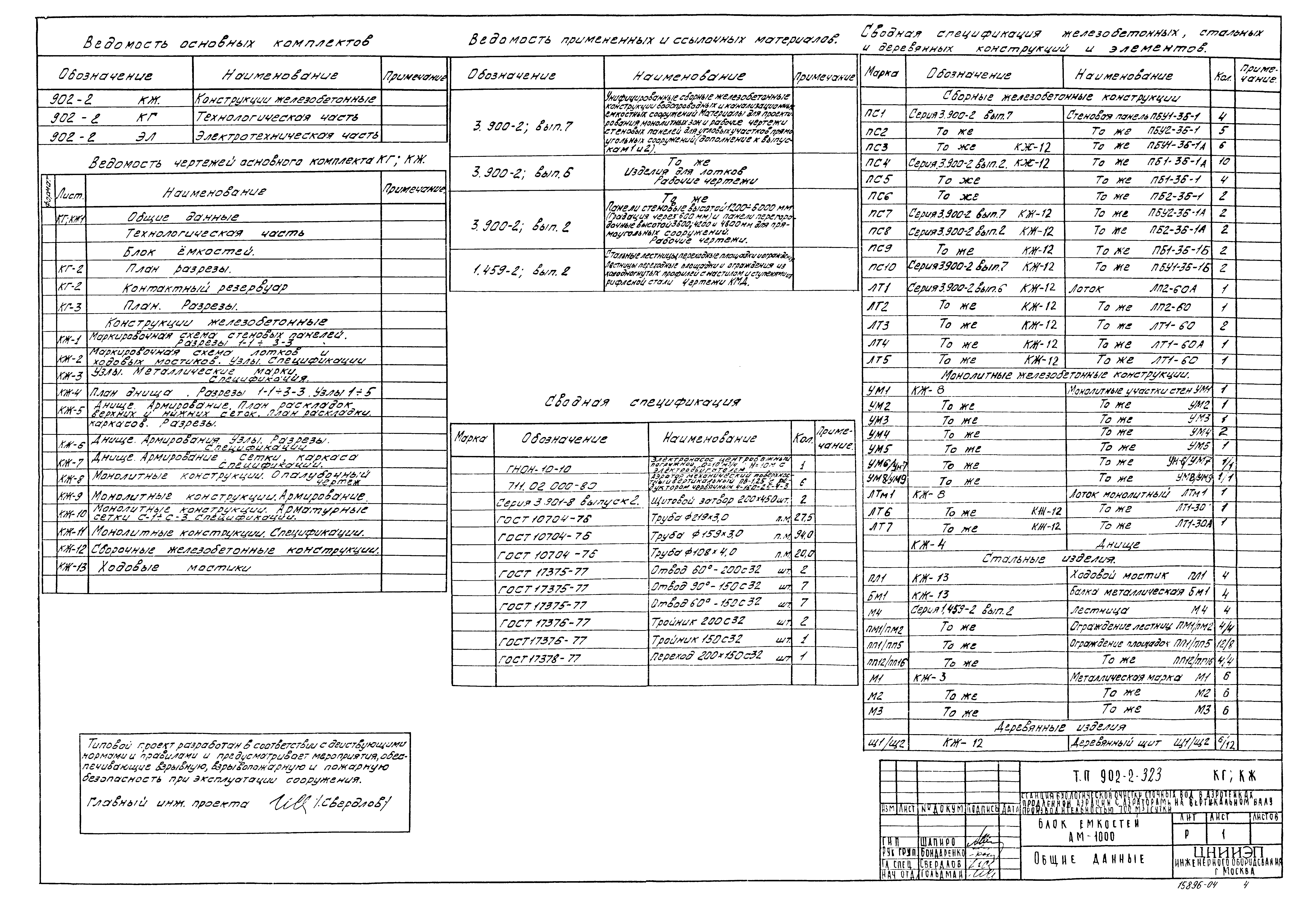 Типовой проект 902-2-323