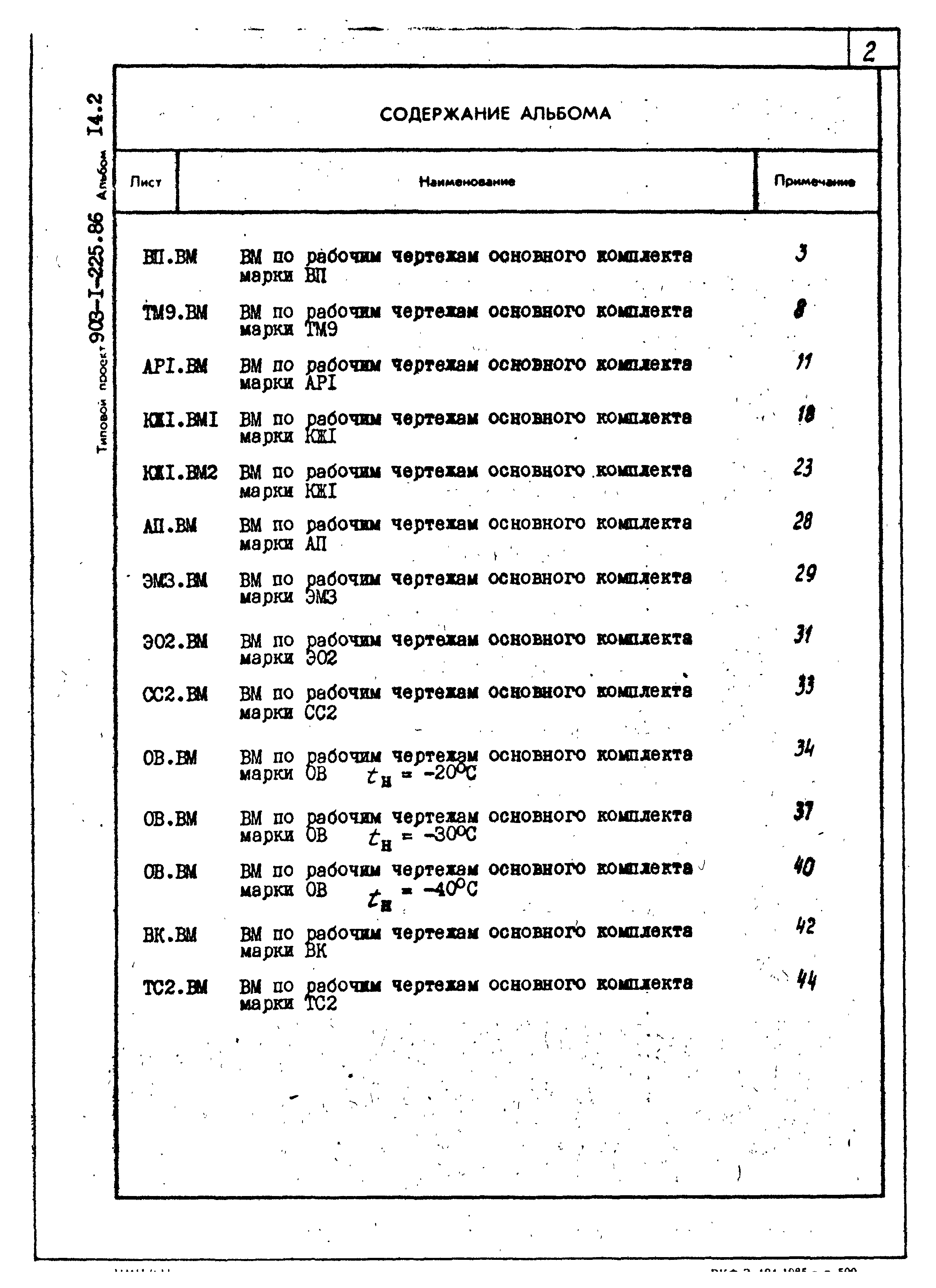 Типовой проект 903-1-225.86