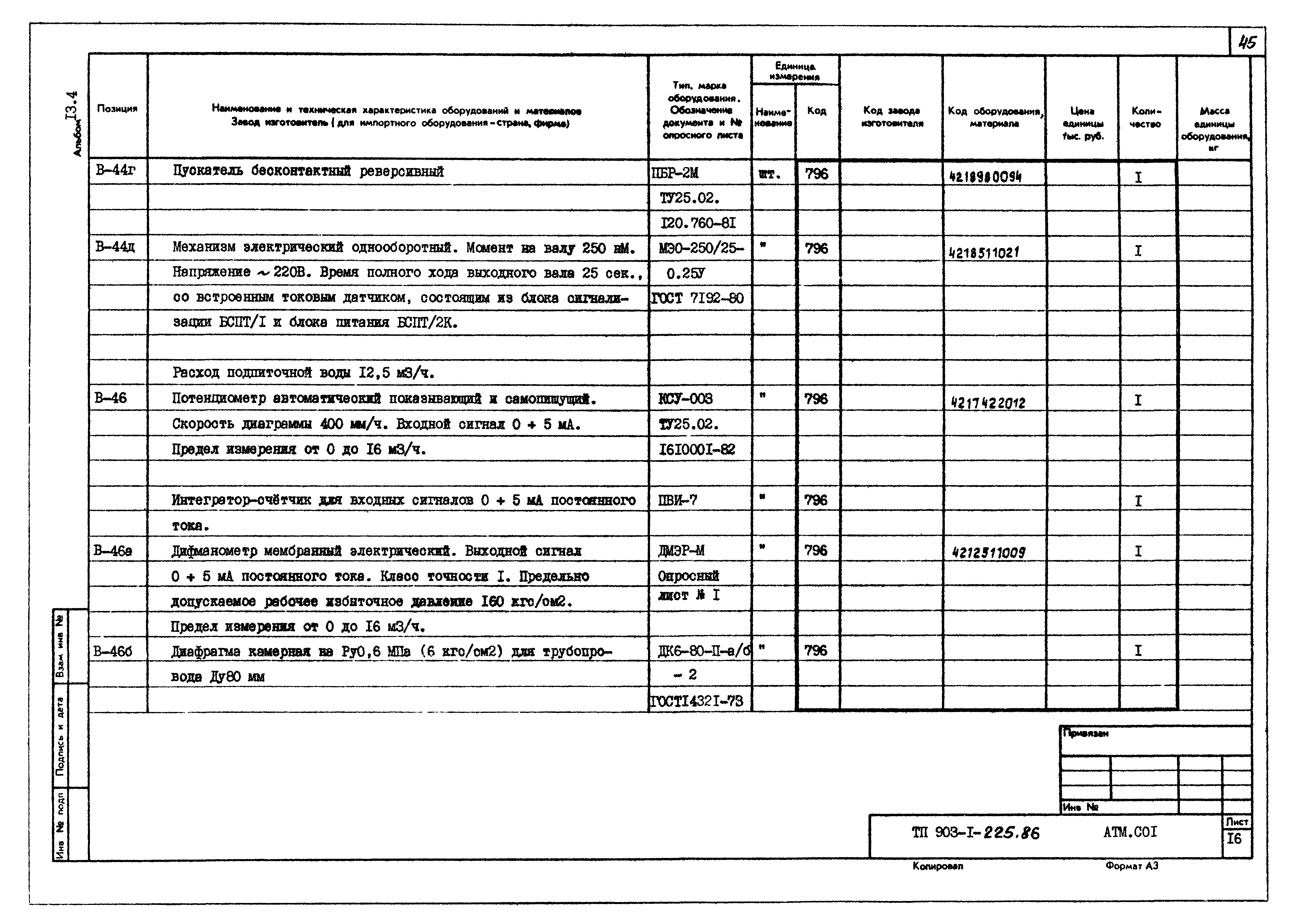Типовой проект 903-1-225.86