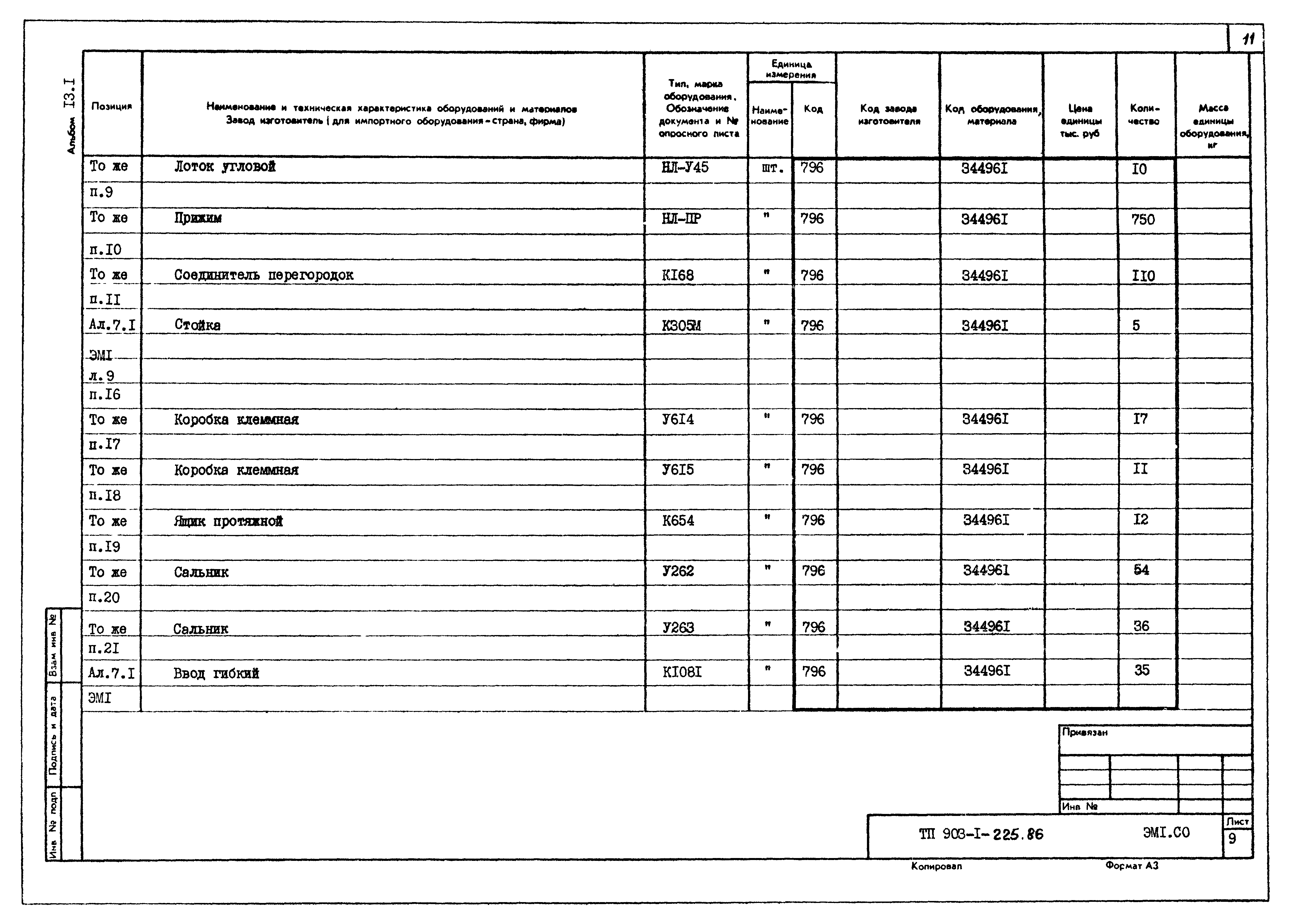 Типовой проект 903-1-225.86