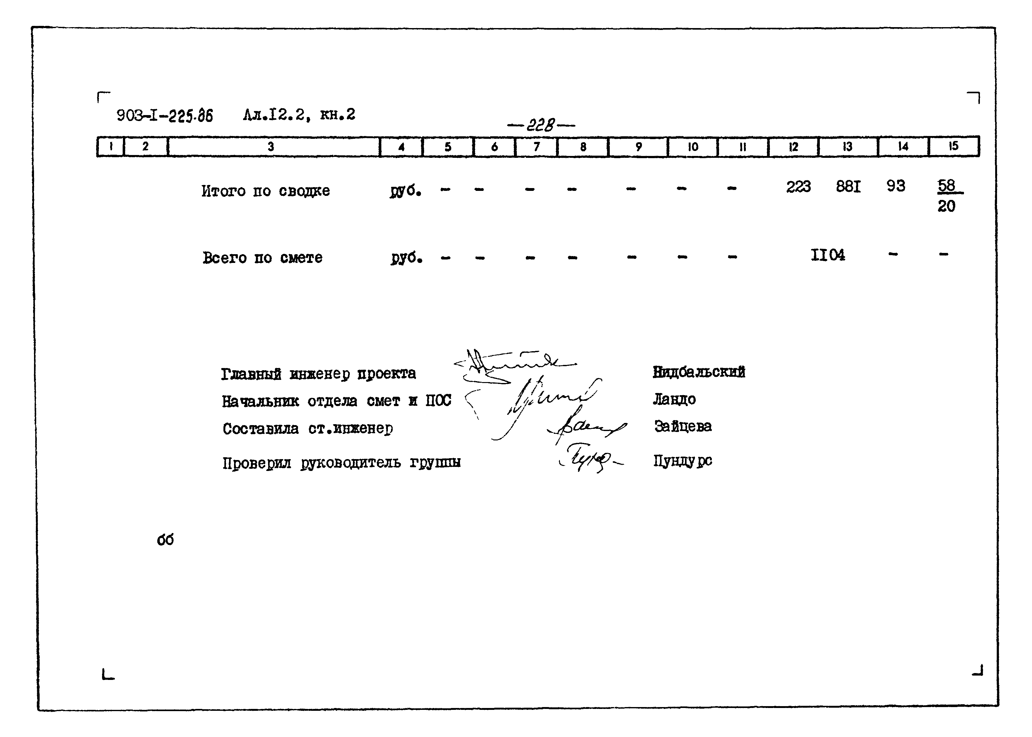 Типовой проект 903-1-225.86