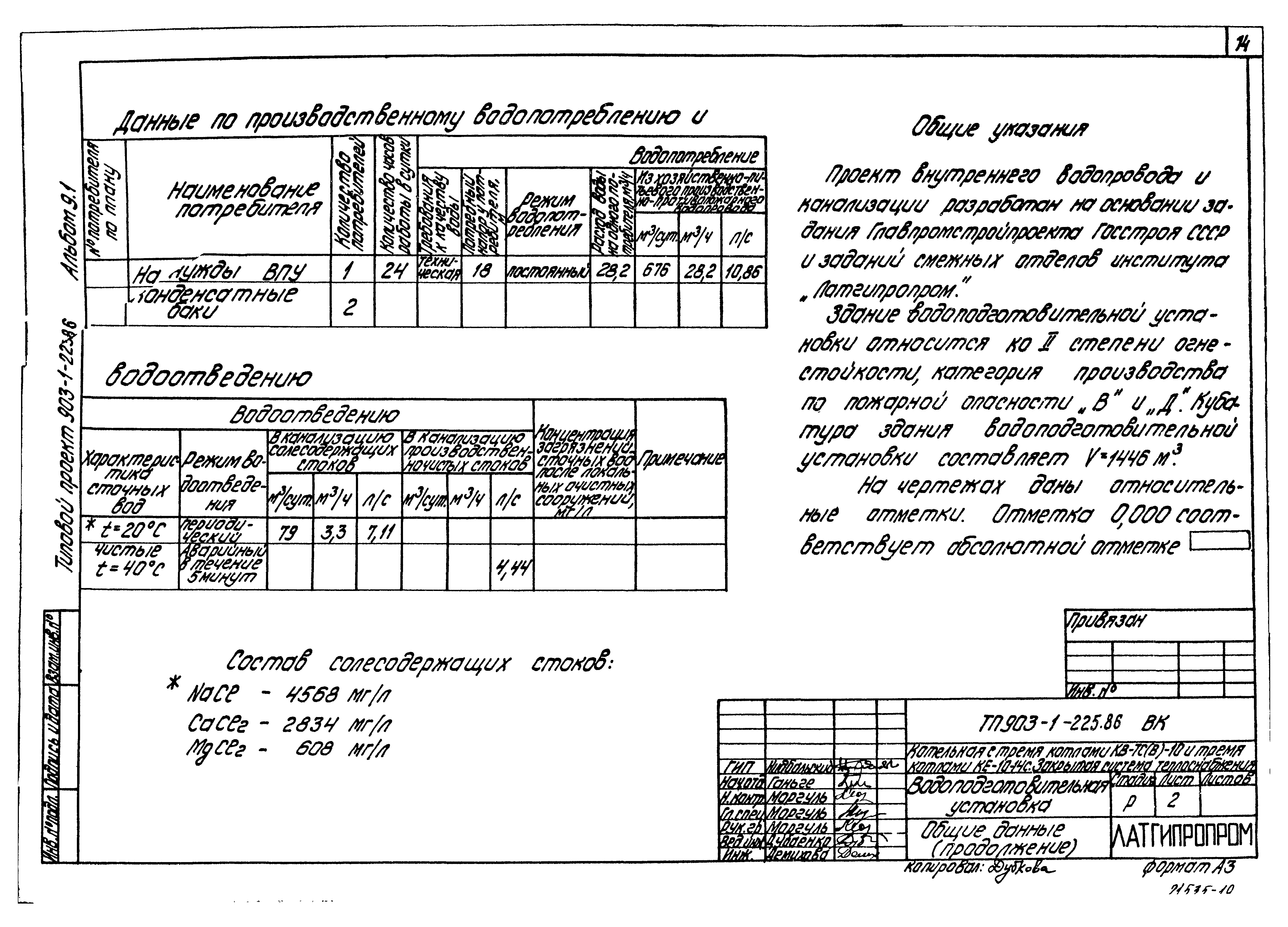 Типовой проект 903-1-225.86