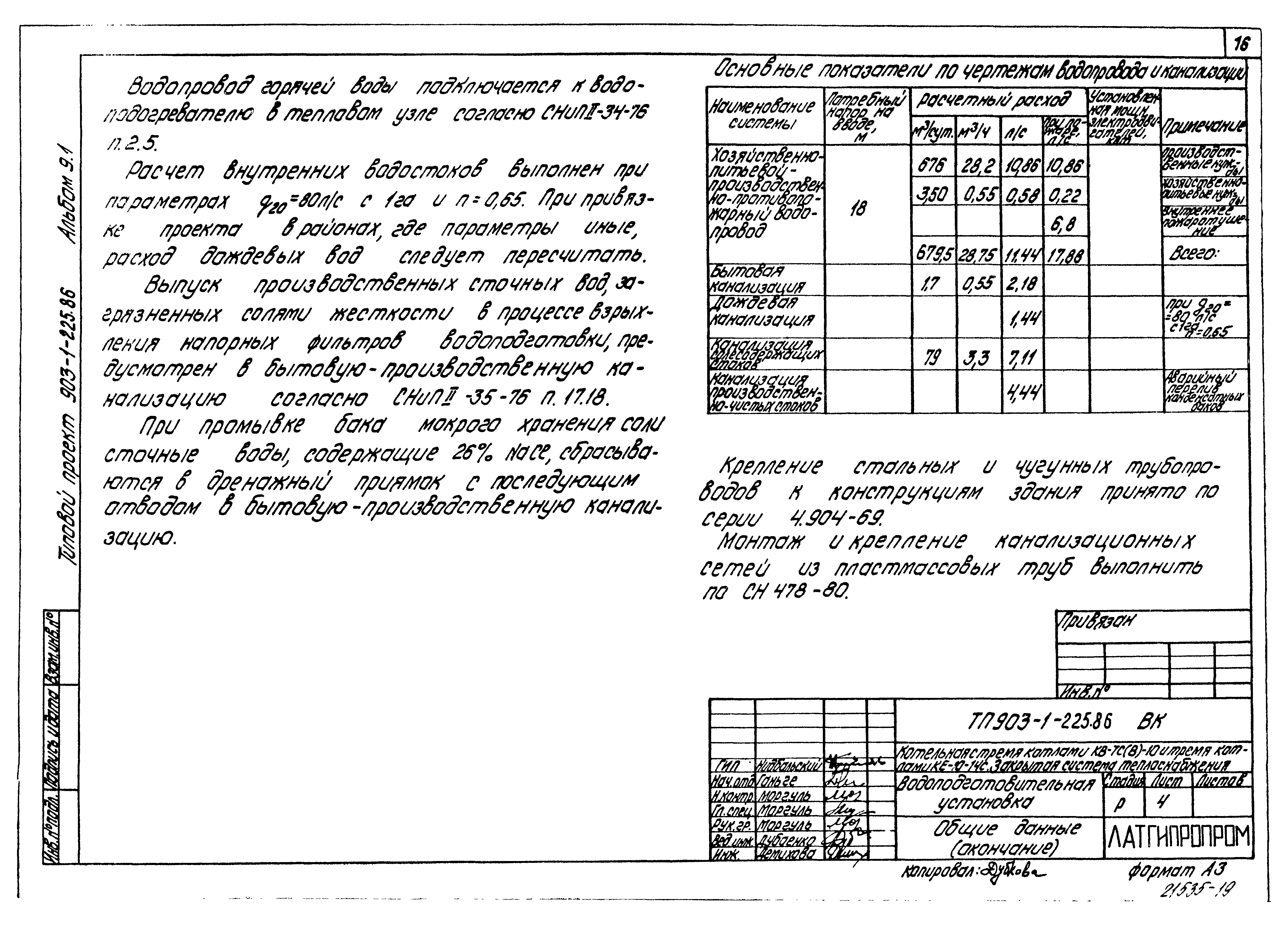 Типовой проект 903-1-225.86