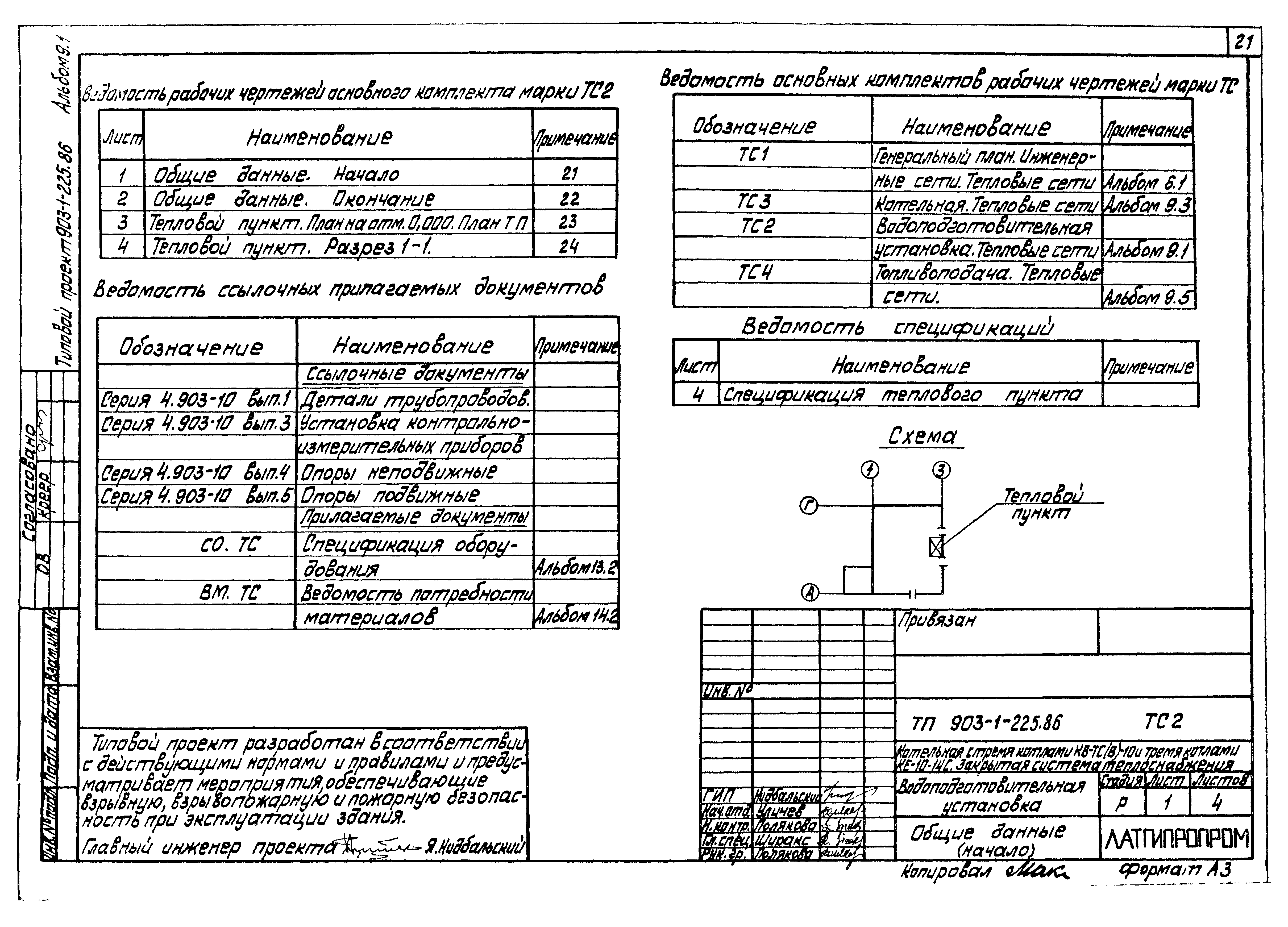 Типовой проект 903-1-225.86