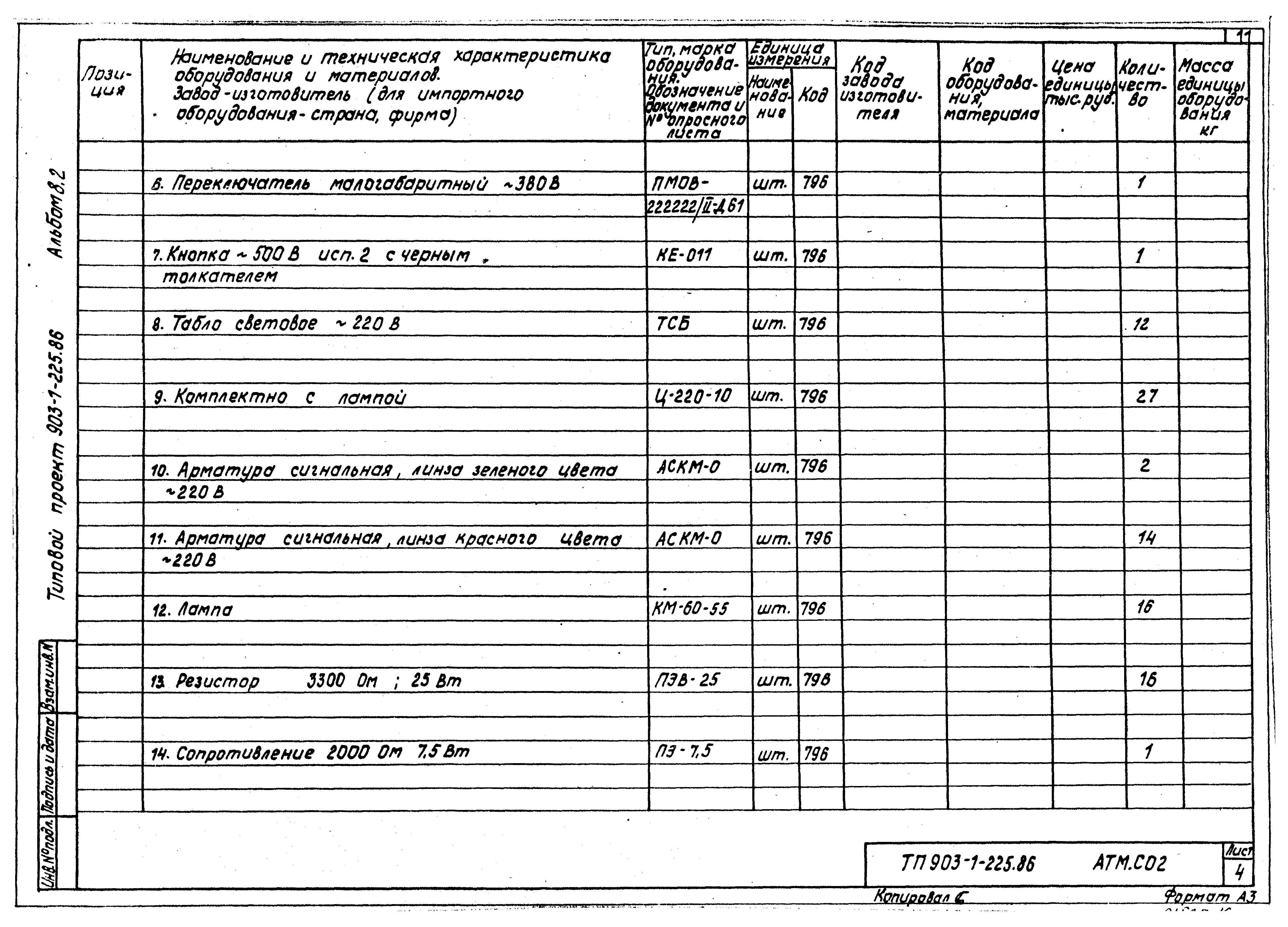 Типовой проект 903-1-225.86