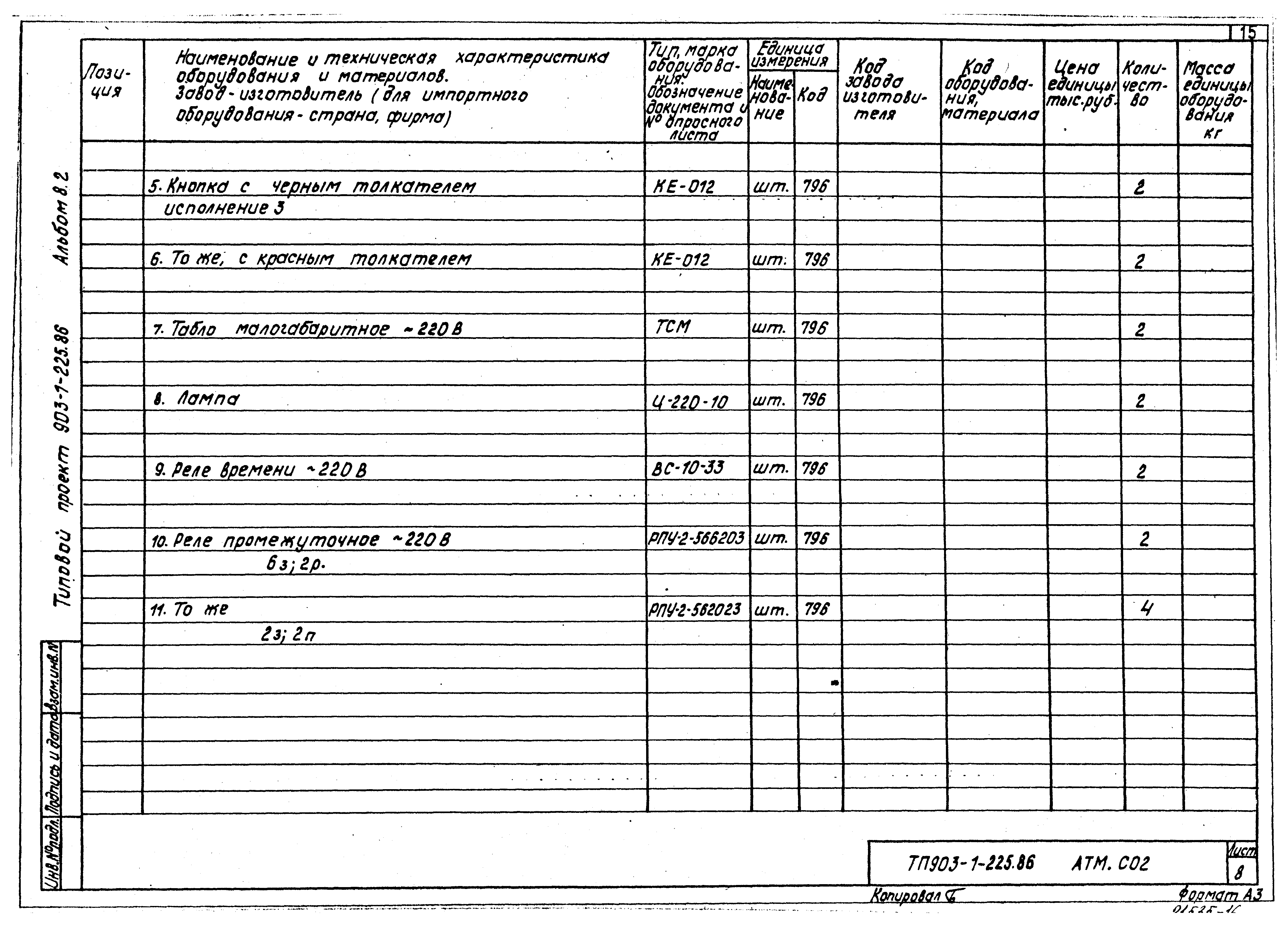 Типовой проект 903-1-225.86