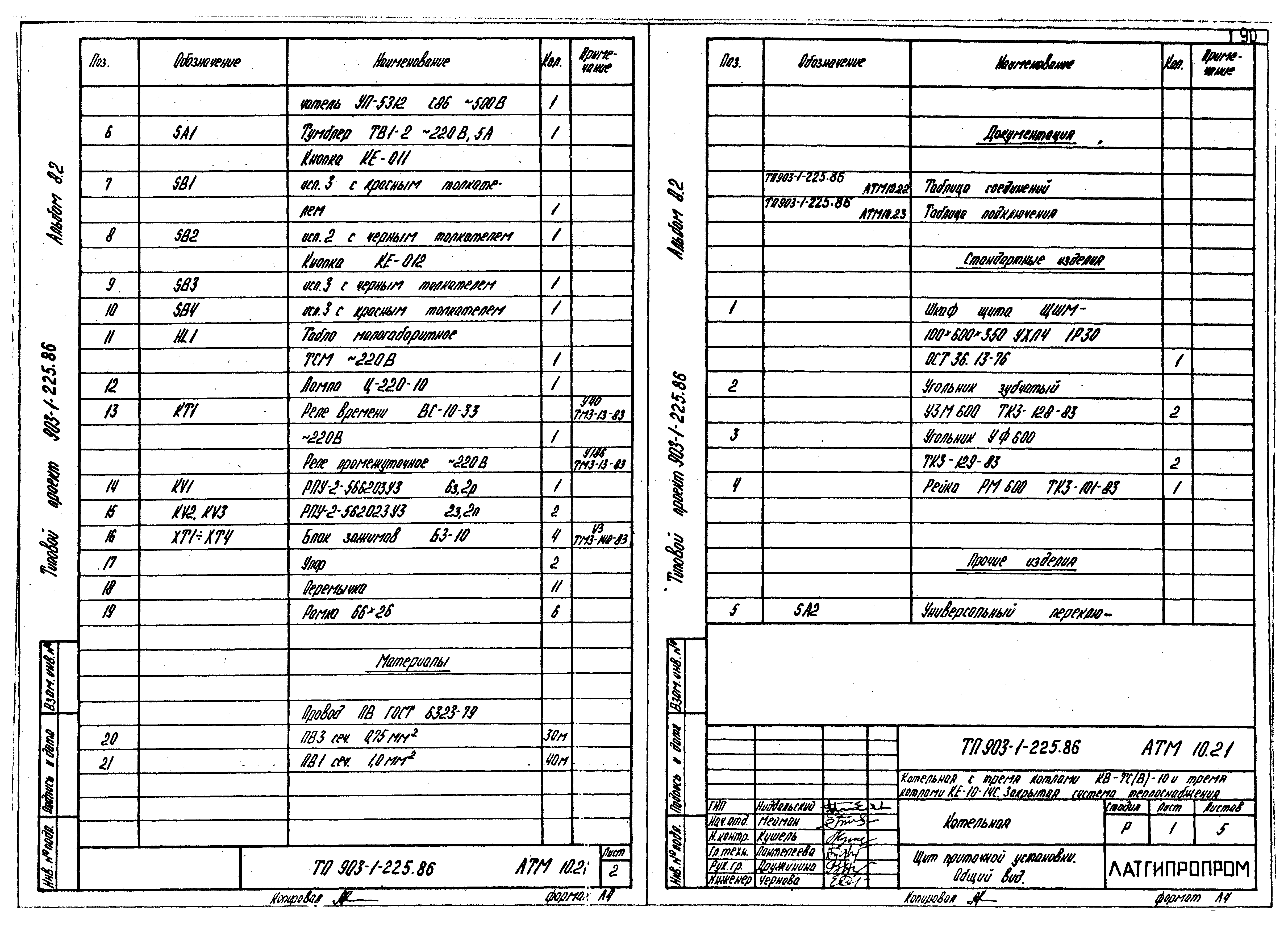 Типовой проект 903-1-225.86