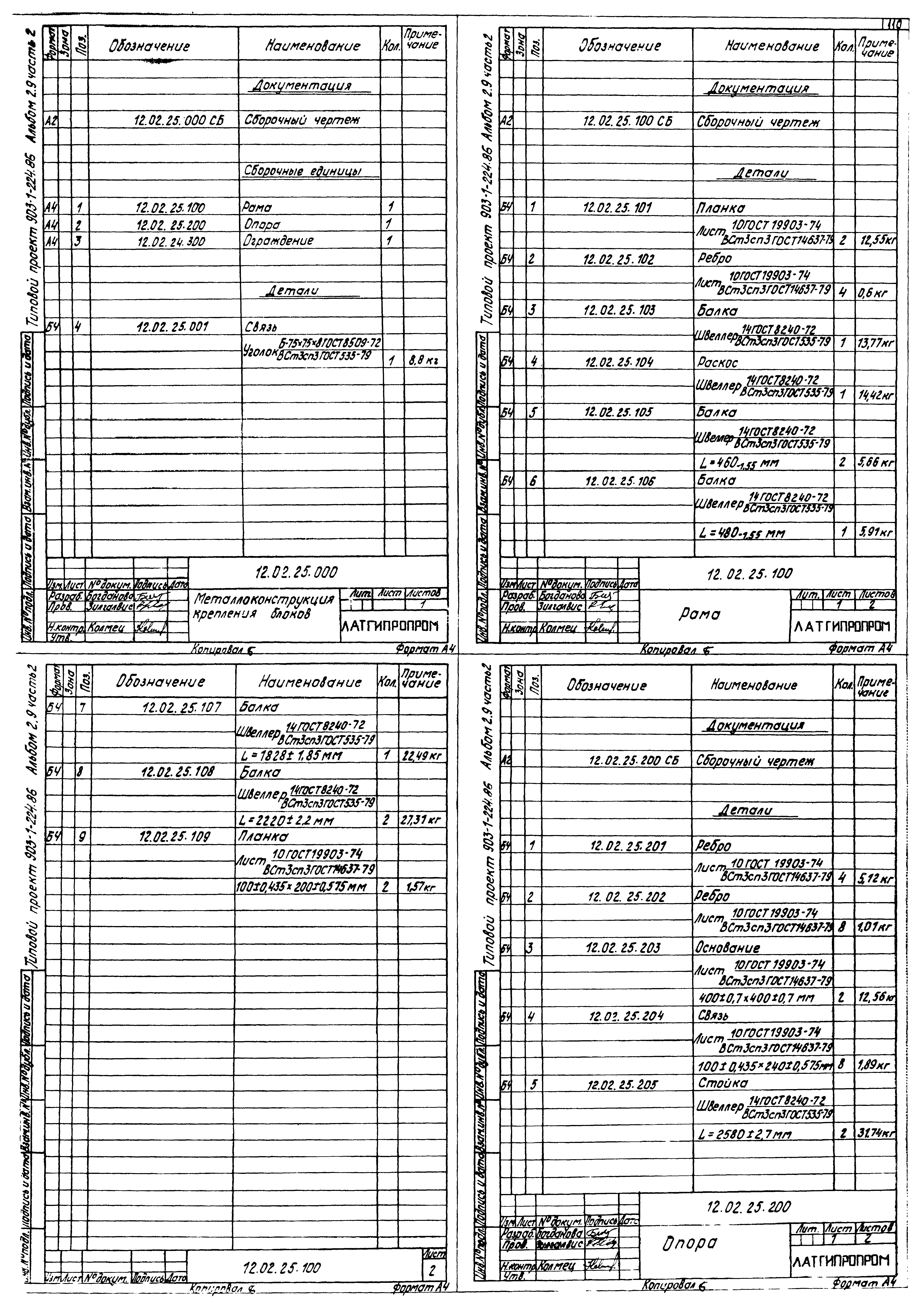 Типовой проект 903-1-225.86