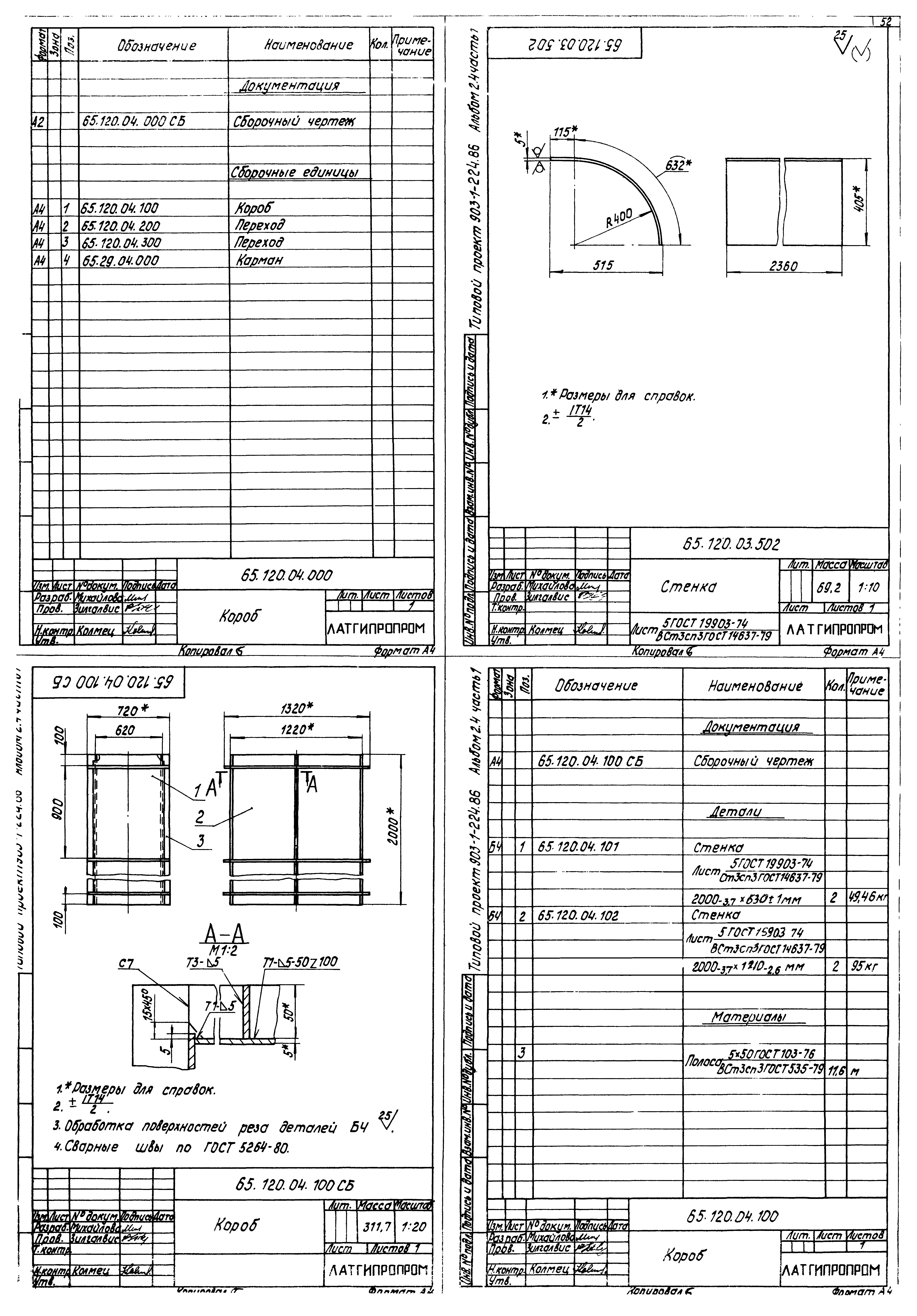 Типовой проект 903-1-225.86