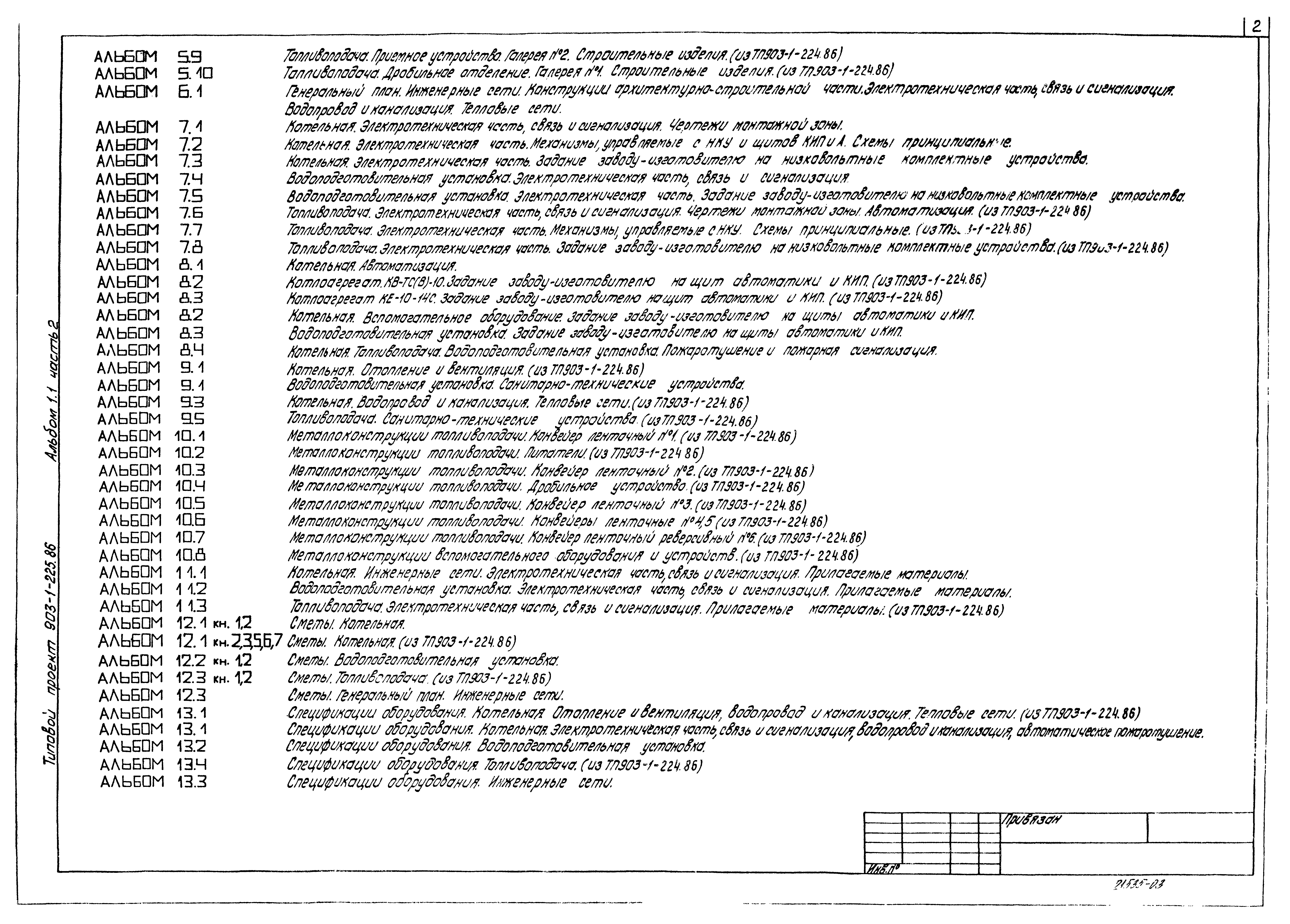Типовой проект 903-1-225.86