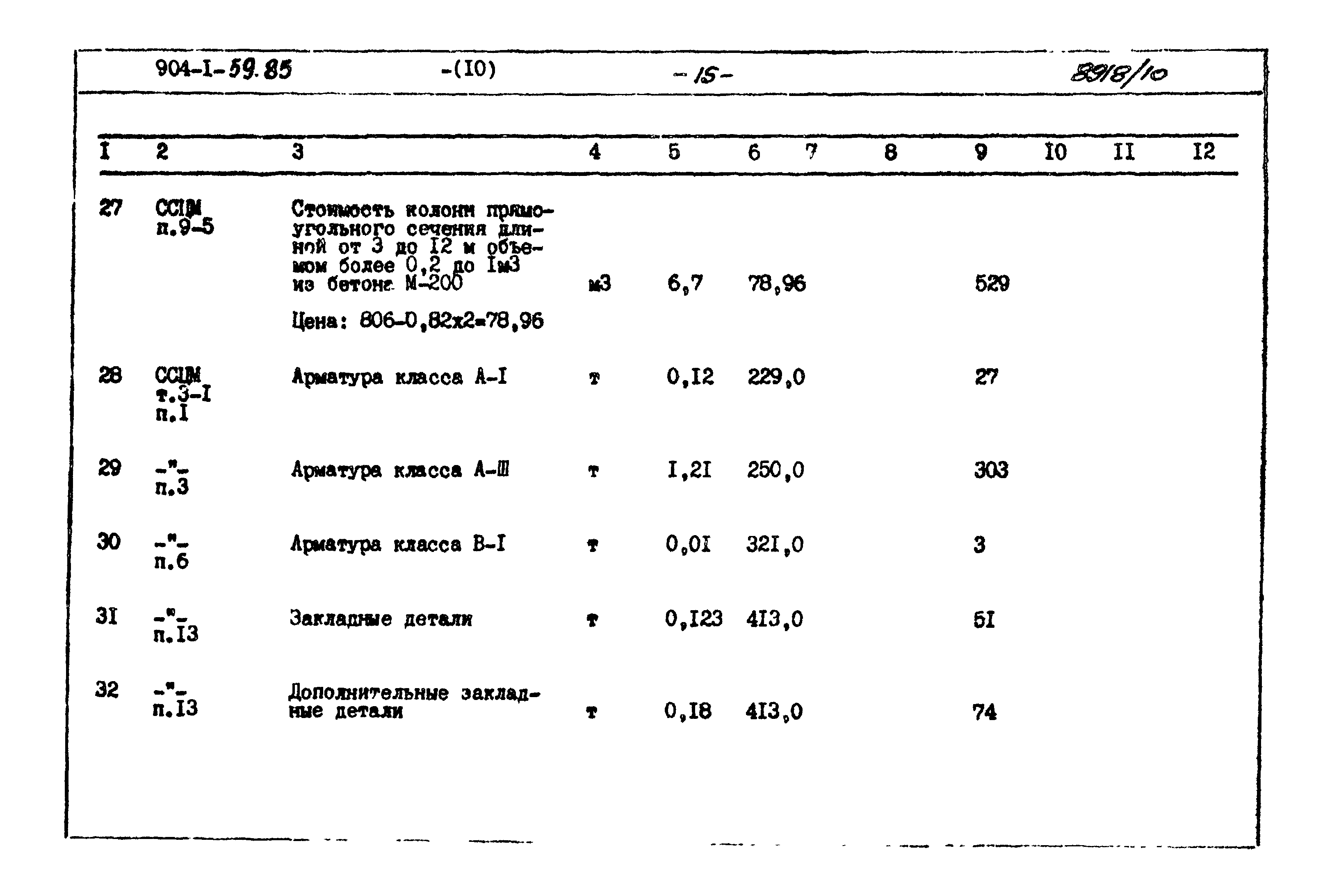 Типовой проект 904-1-59.85