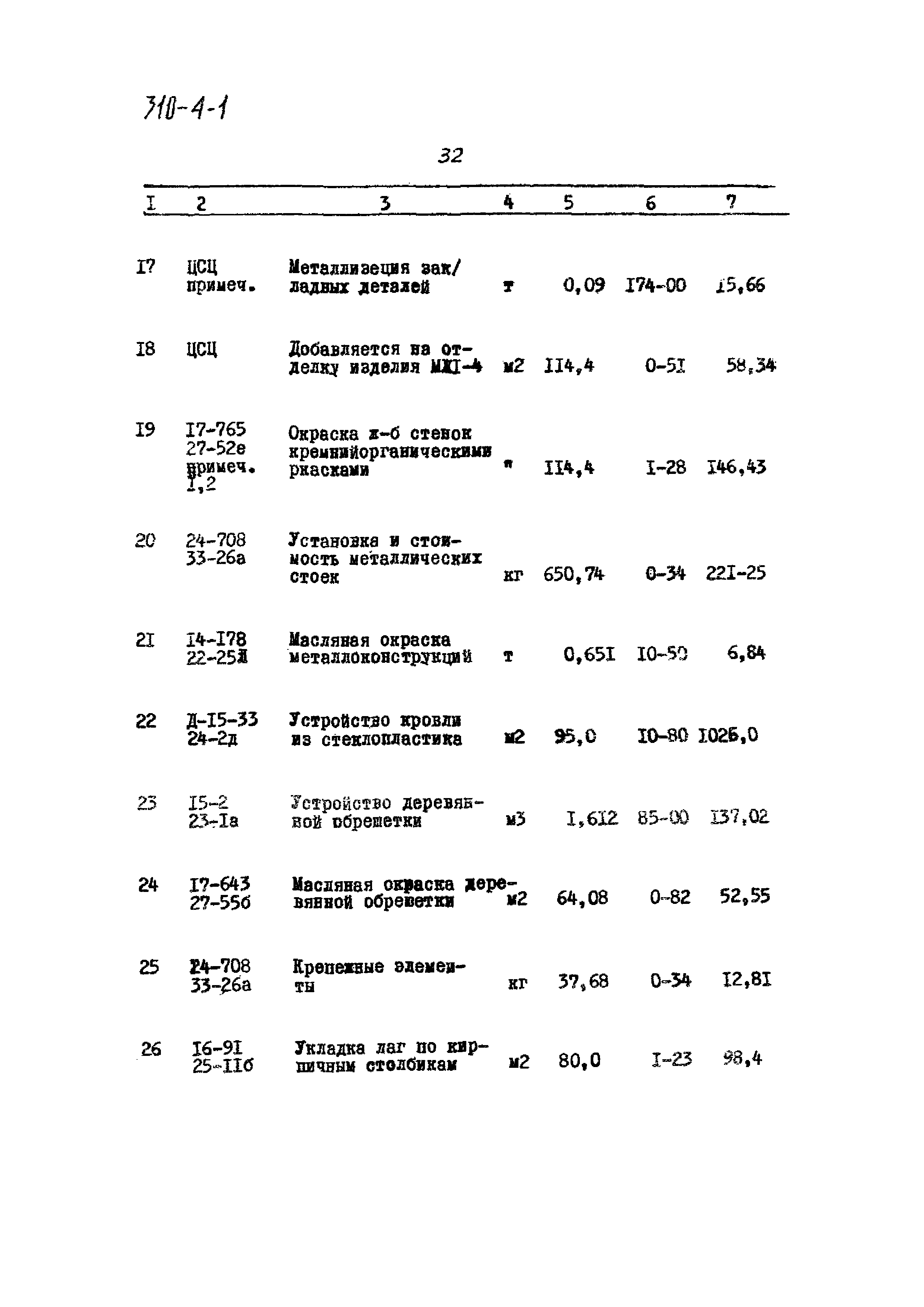 Типовой проект 310-4-1