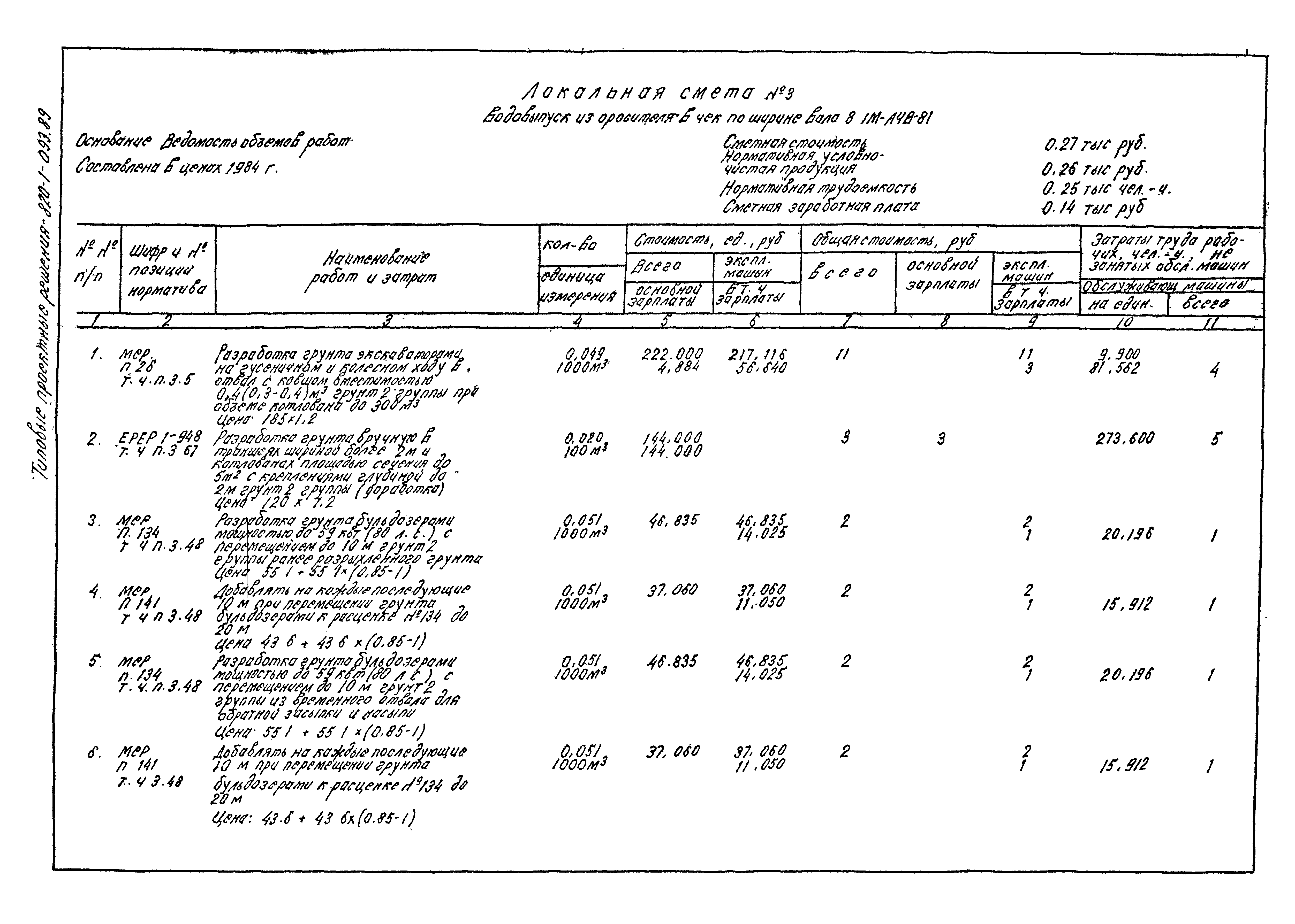 Типовые проектные решения 820-1-093.89