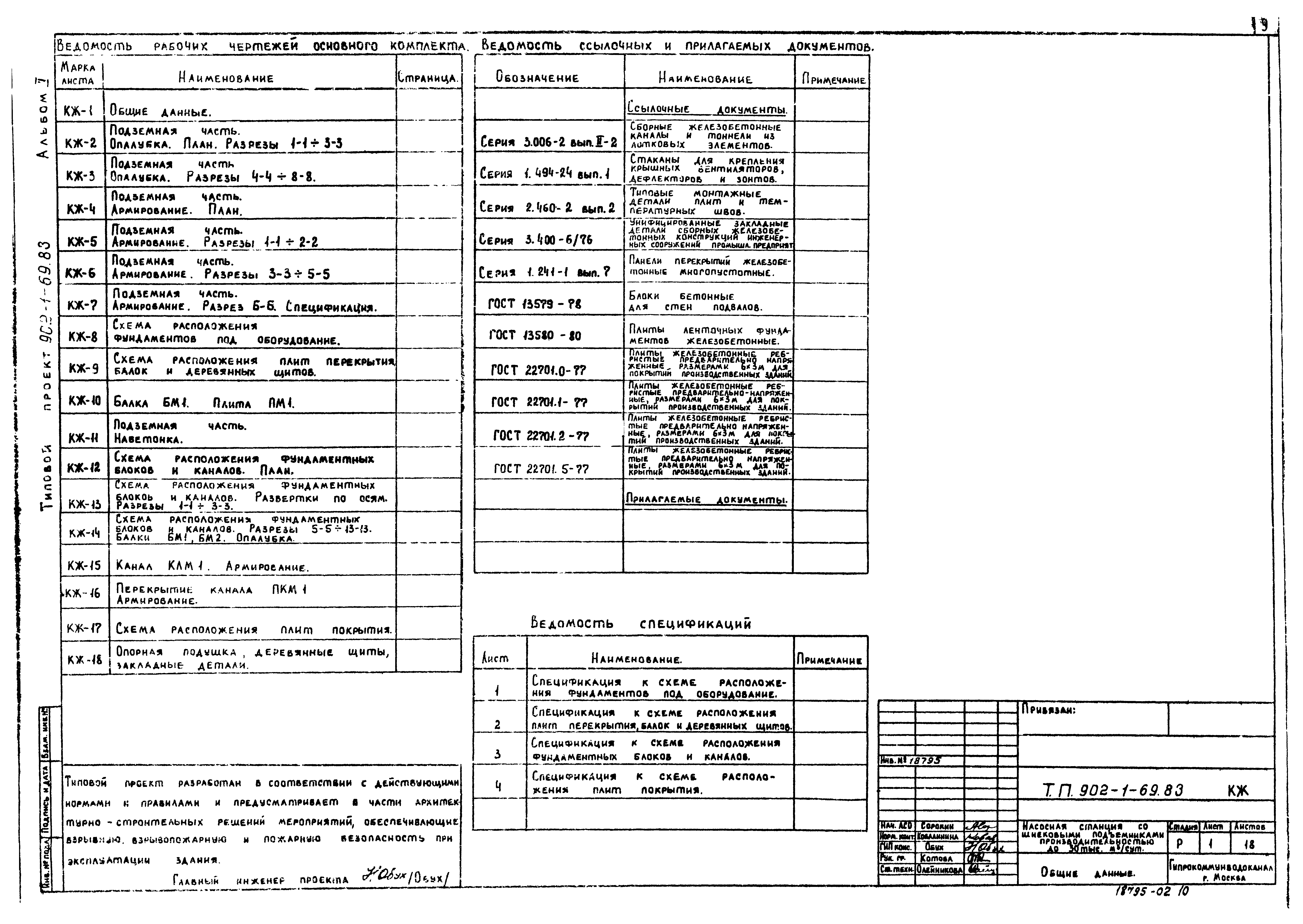 Типовой проект 902-1-69.83