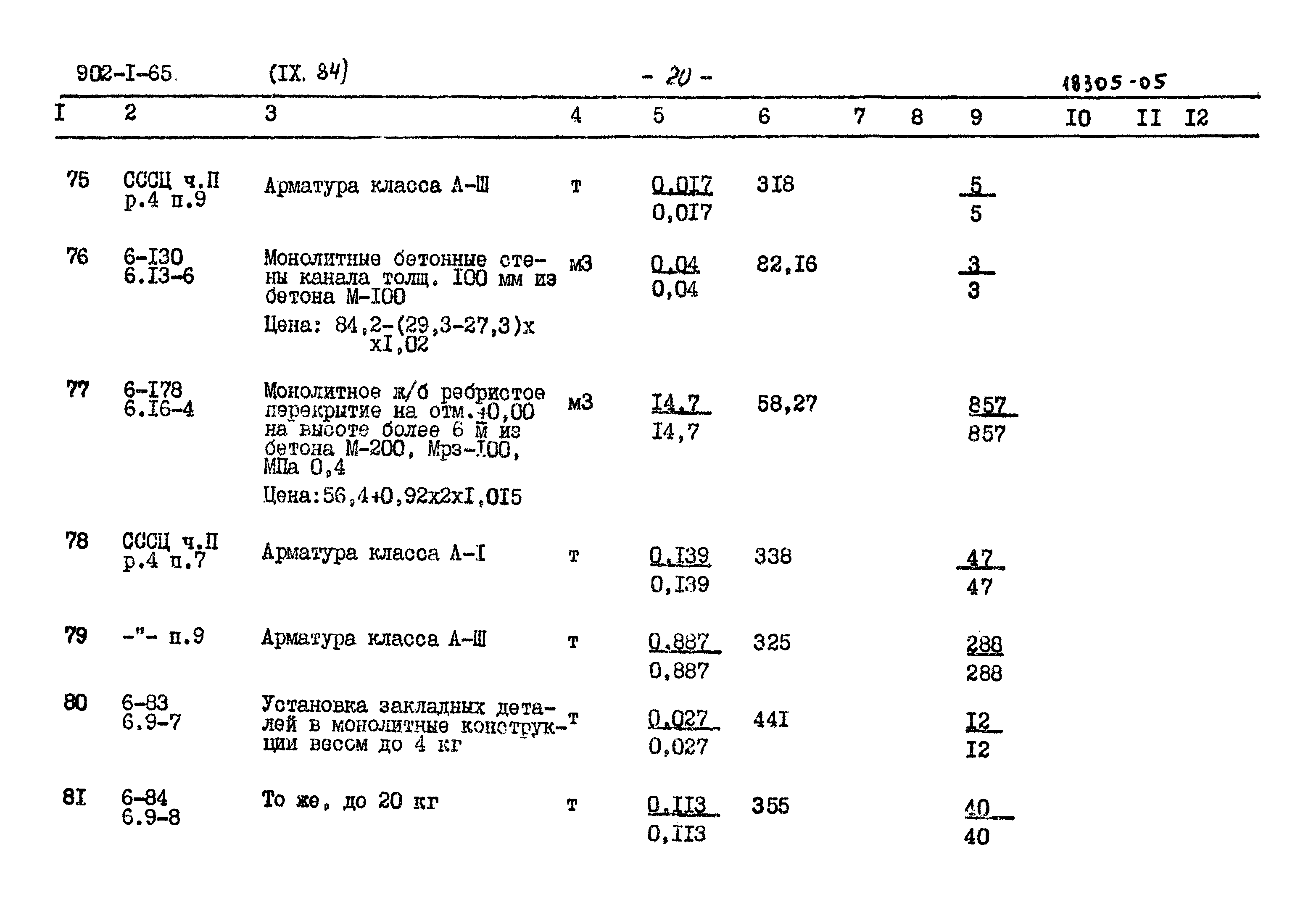 Типовой проект 902-1-65