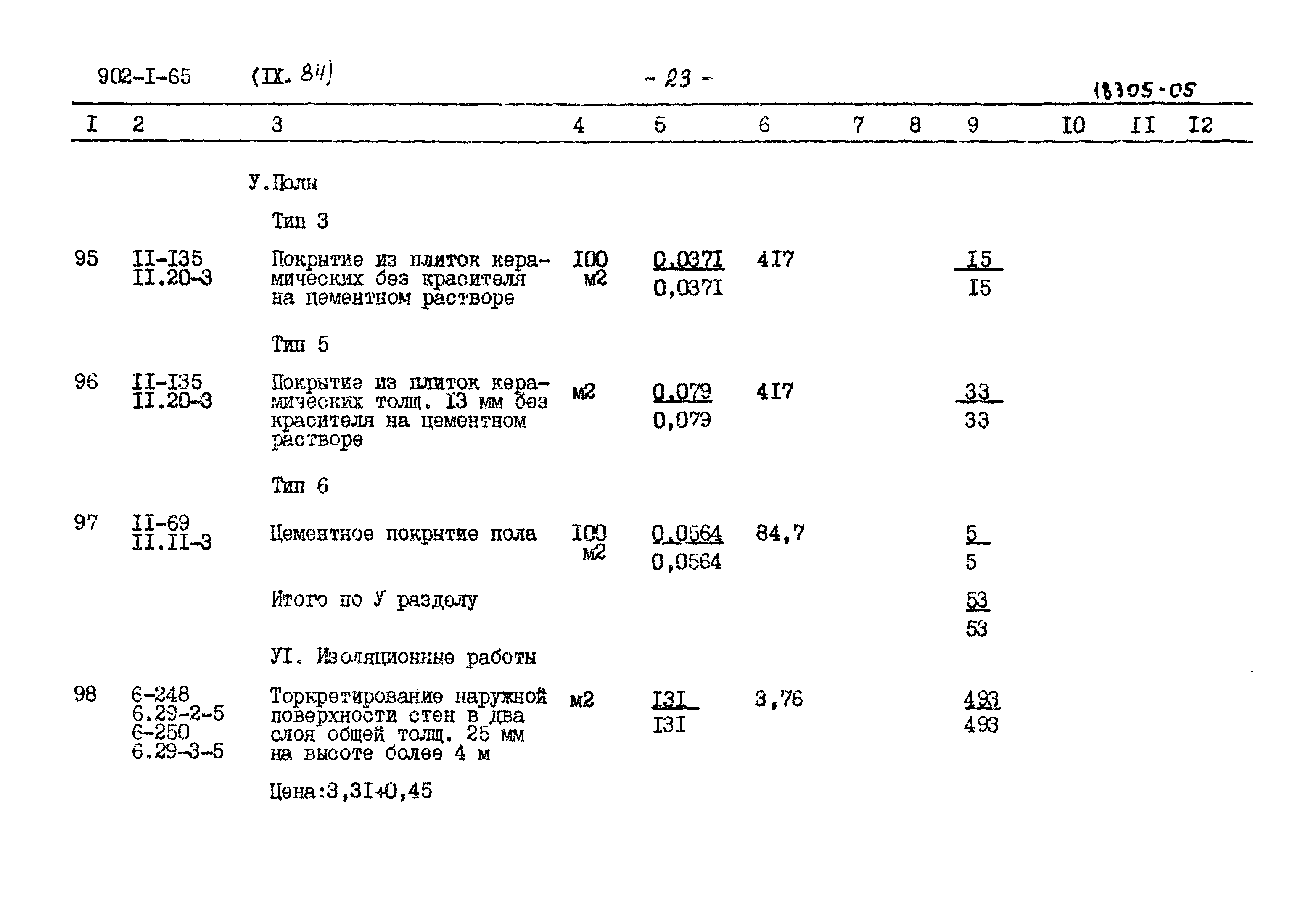 Типовой проект 902-1-65