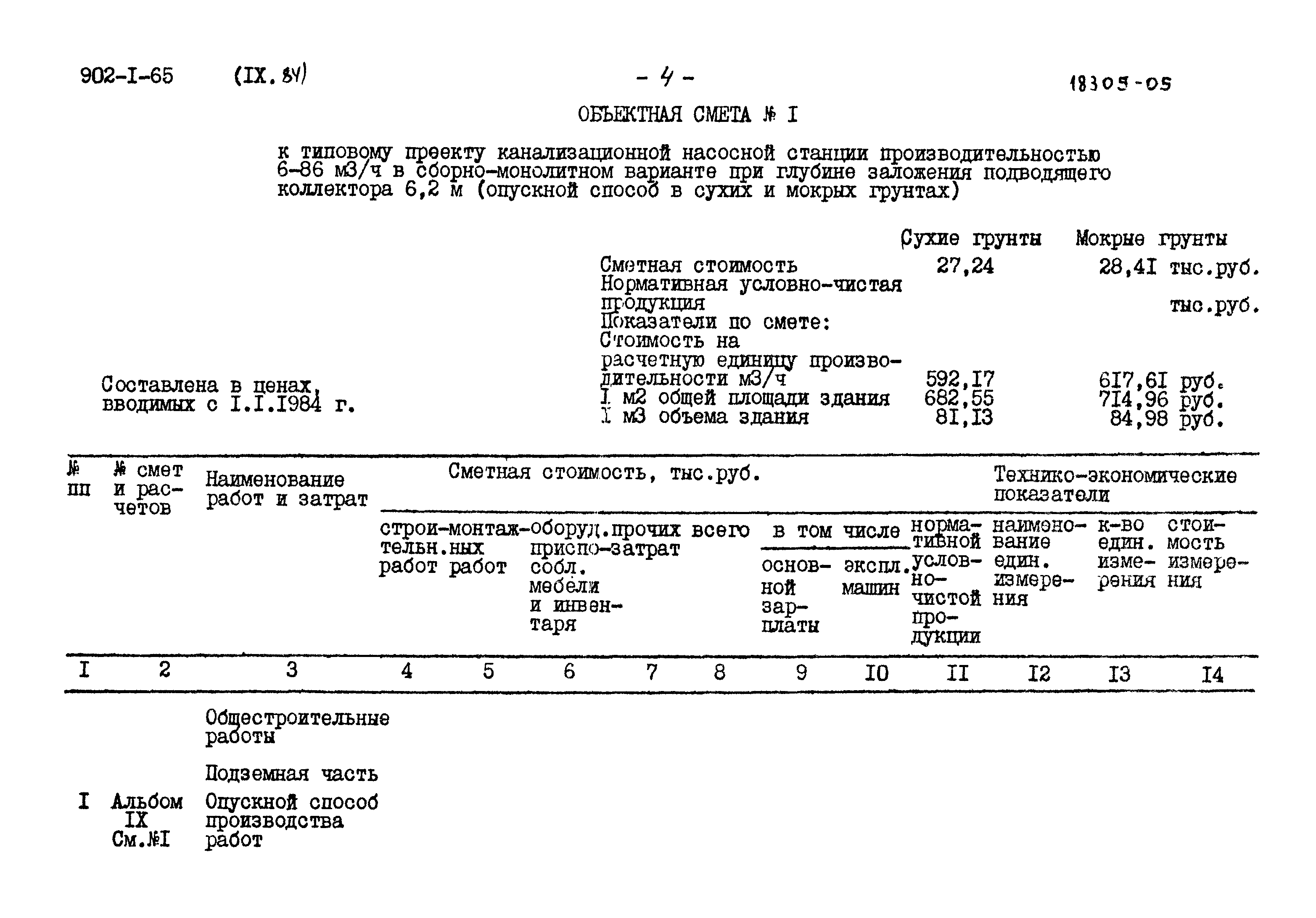 Типовой проект 902-1-65