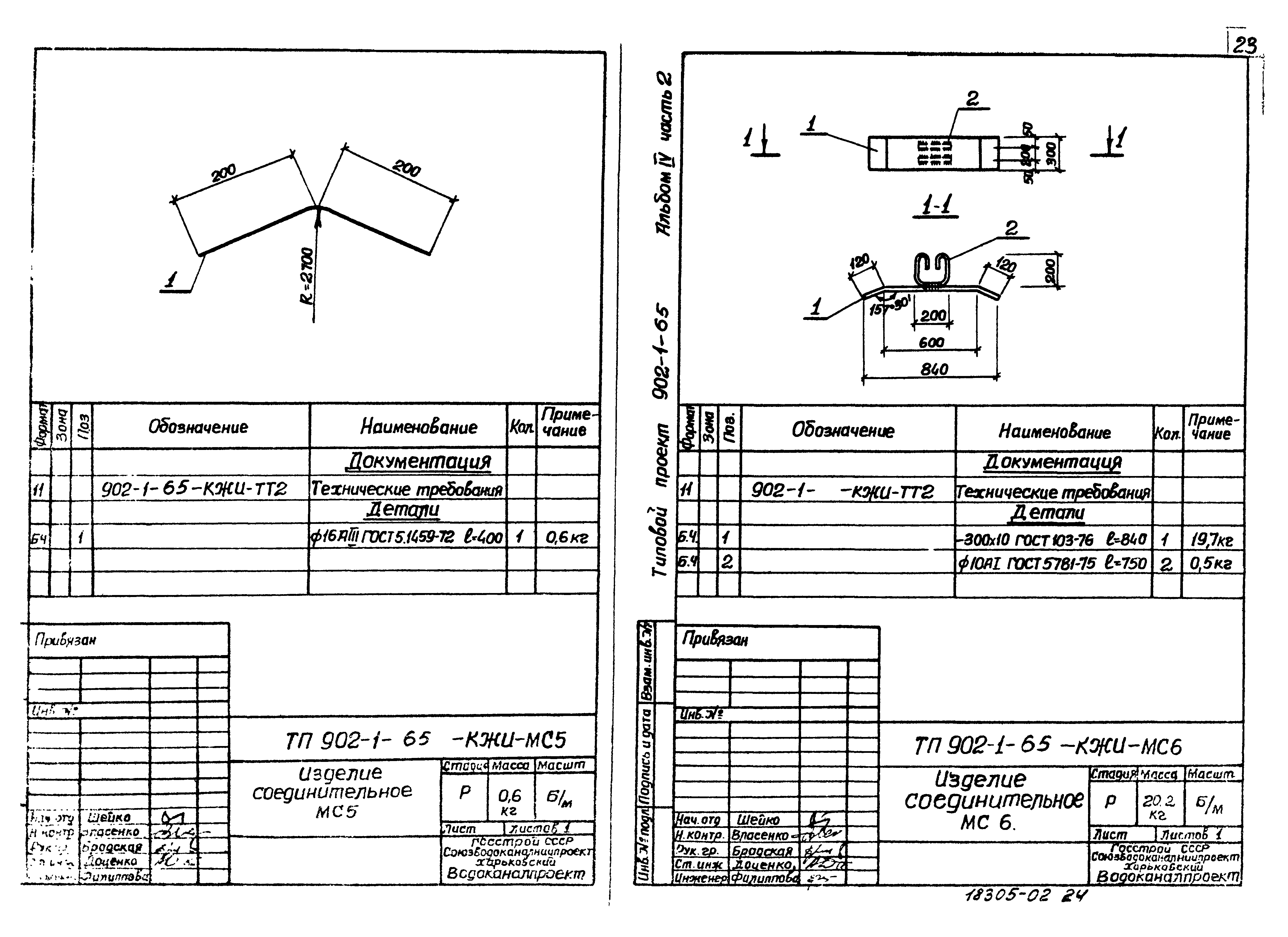 Типовой проект 902-1-65
