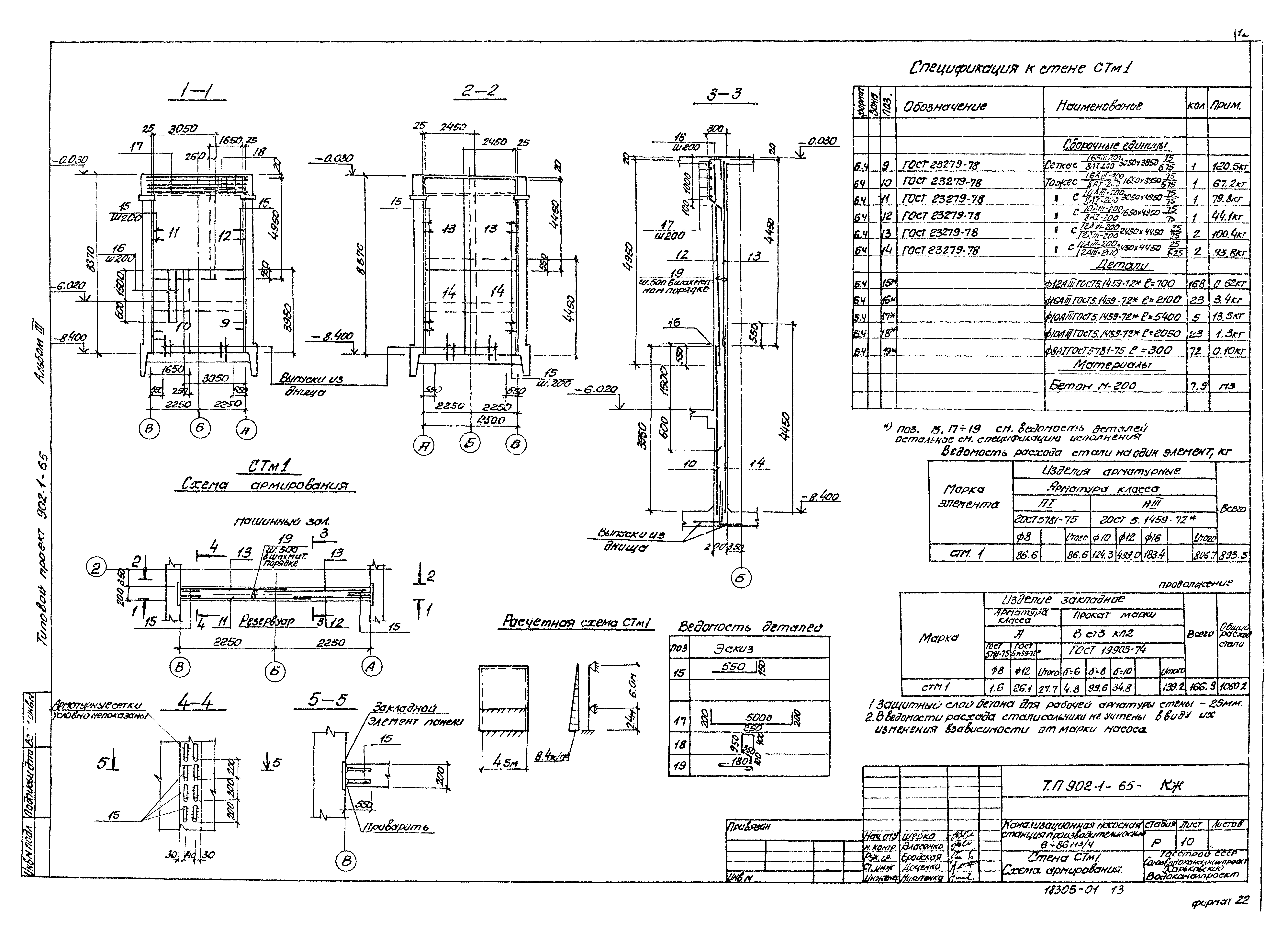 Типовой проект 902-1-65