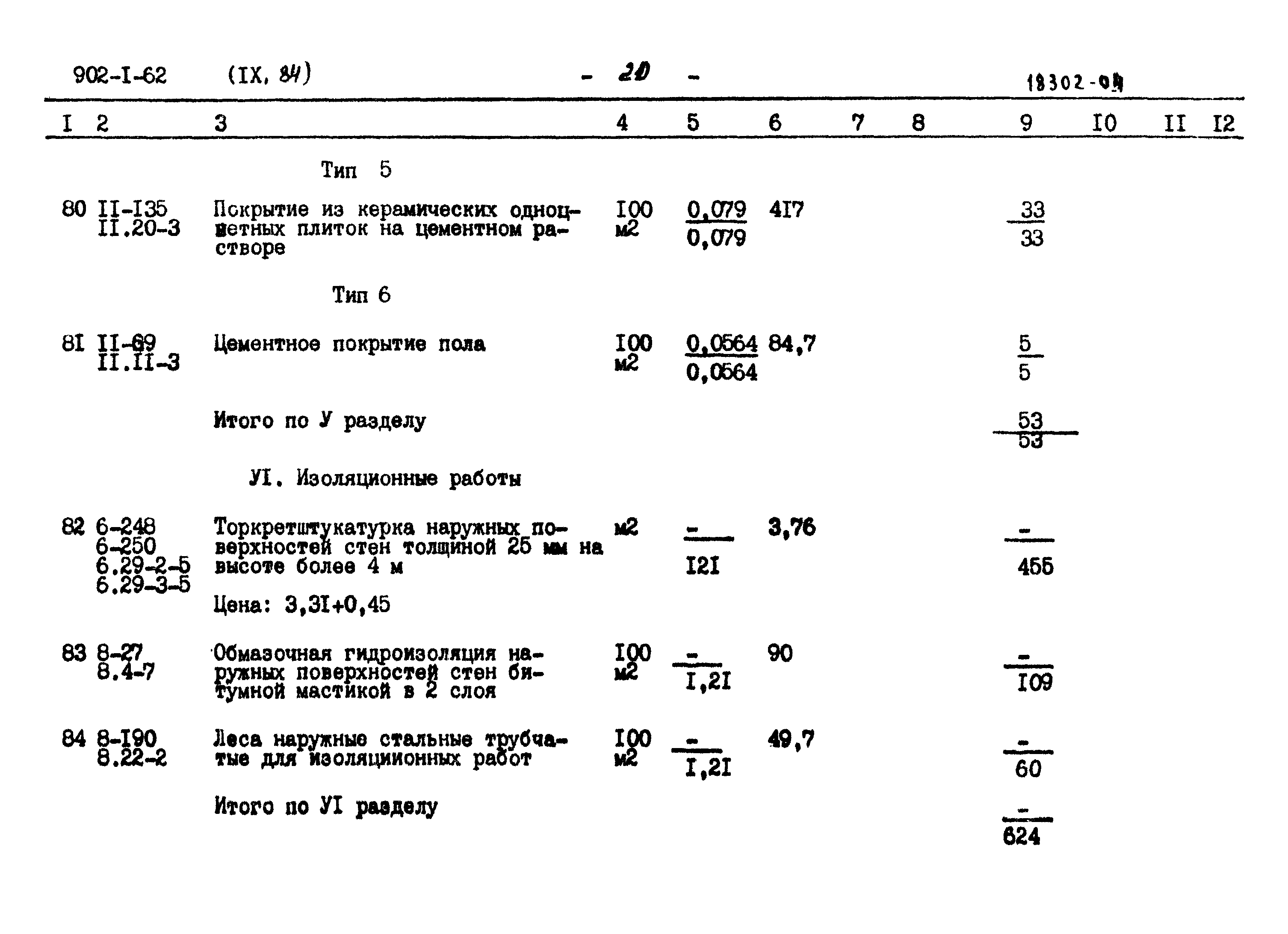 Типовой проект 902-1-62