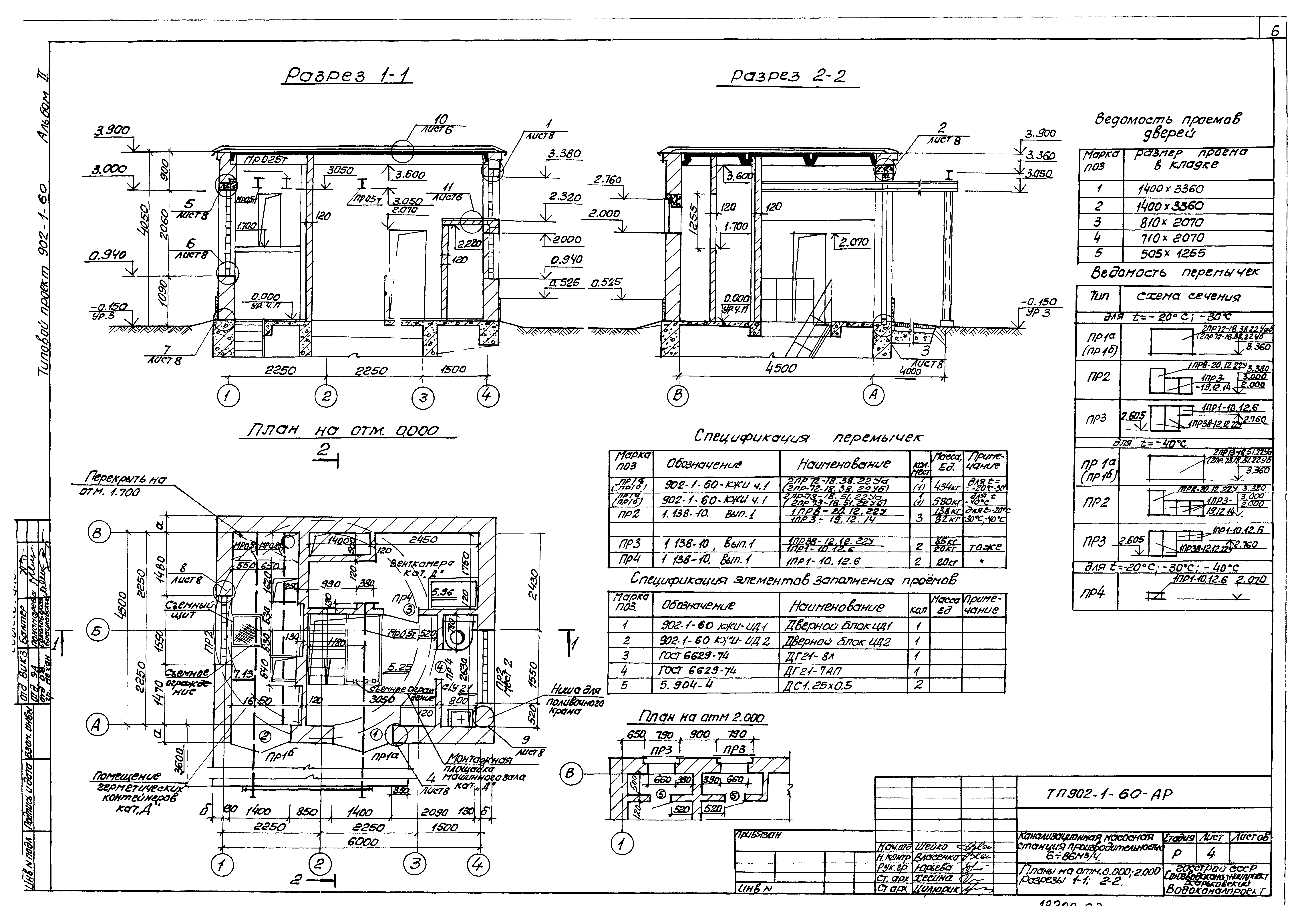 Типовой проект 902-1-61