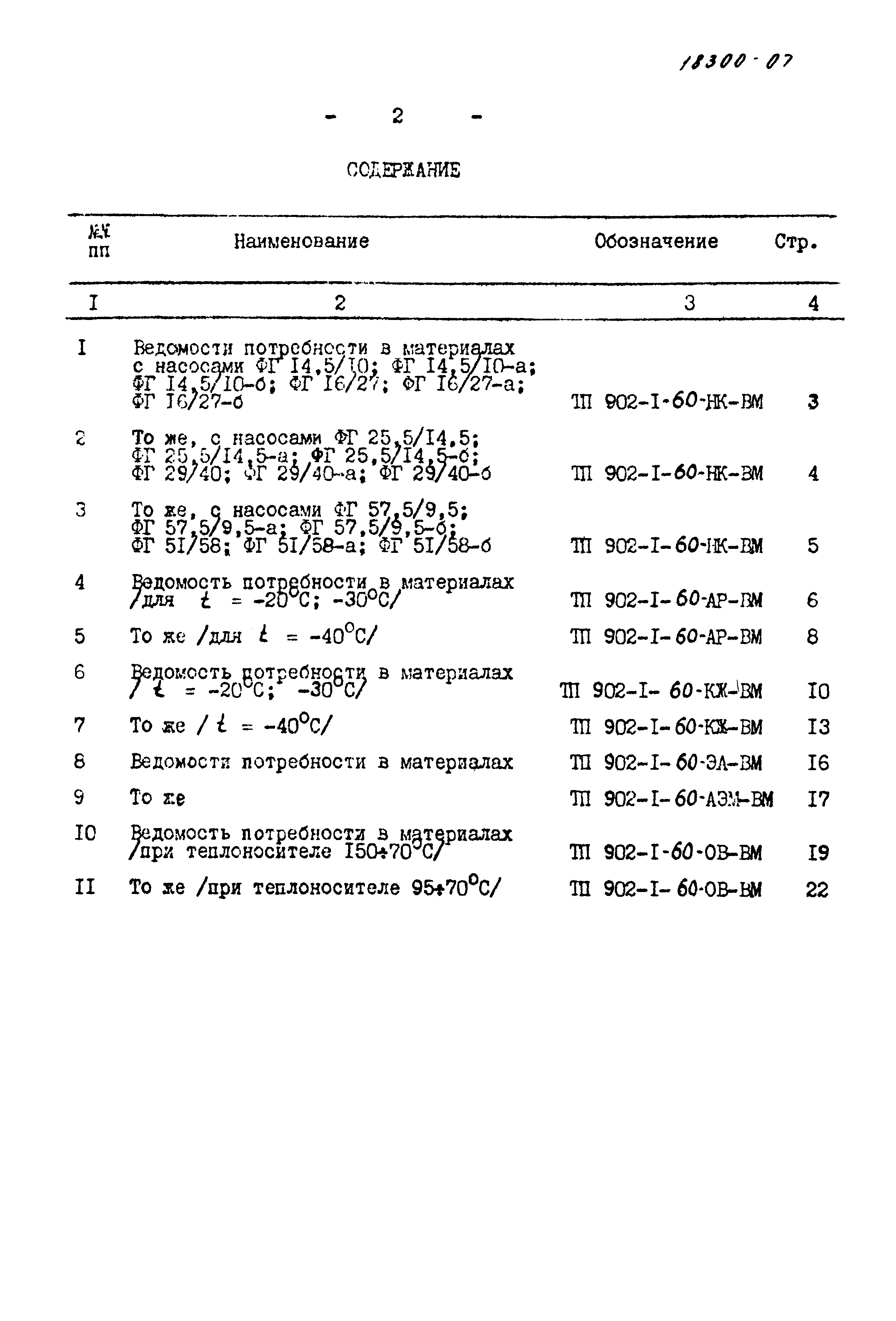 Типовой проект 902-1-60