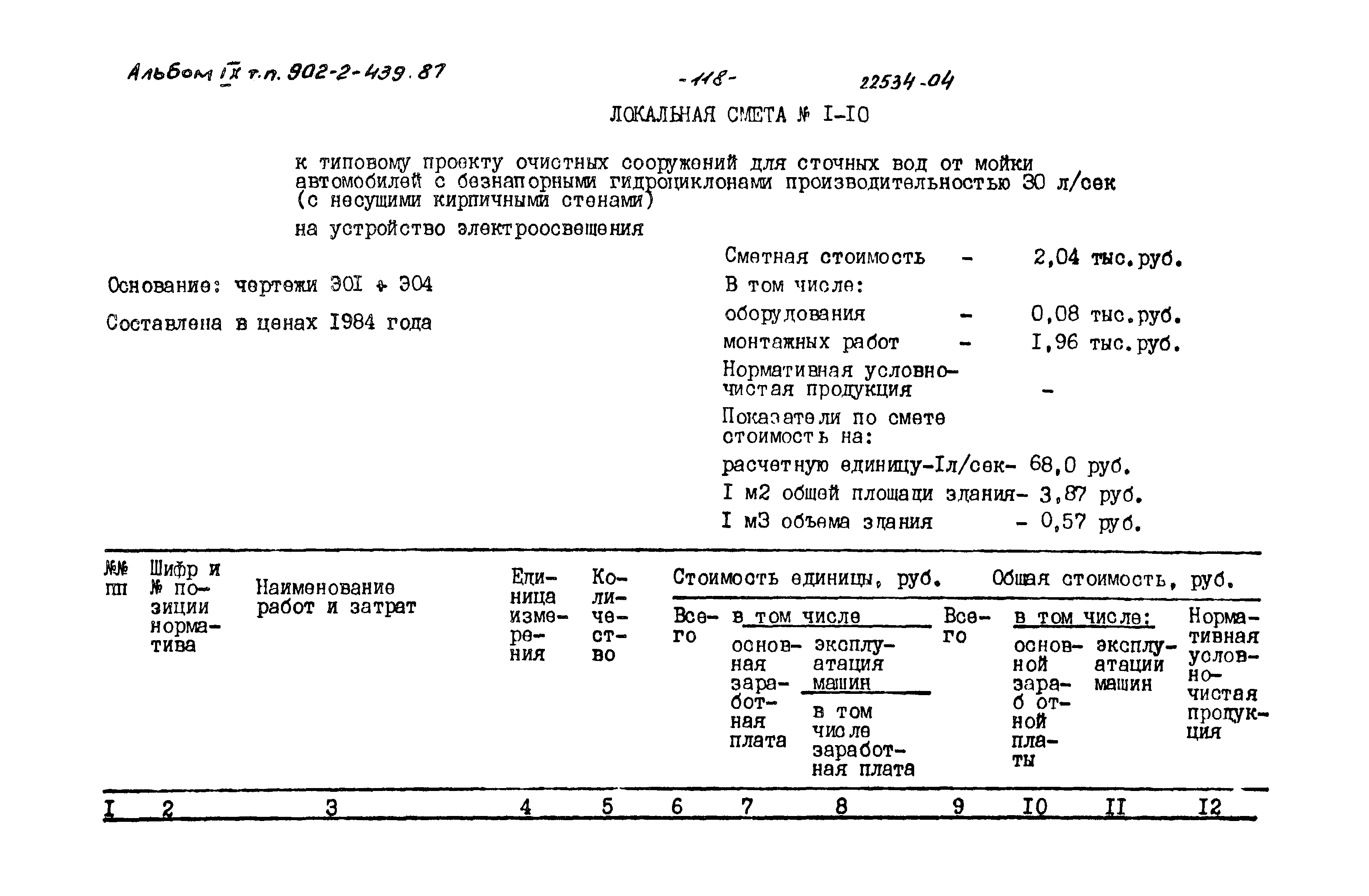 Типовой проект 902-2-439.87