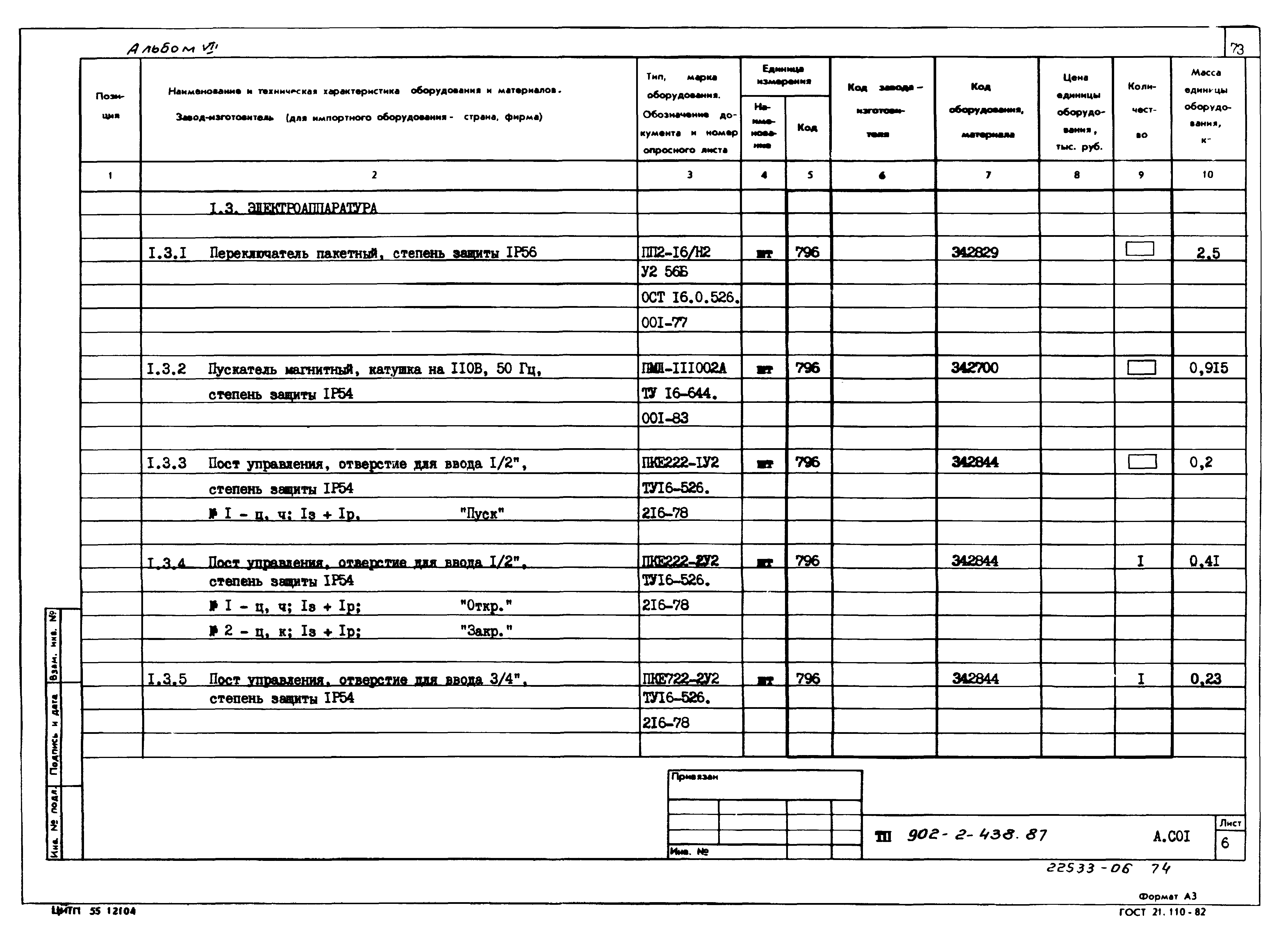 Типовой проект 902-2-439.87