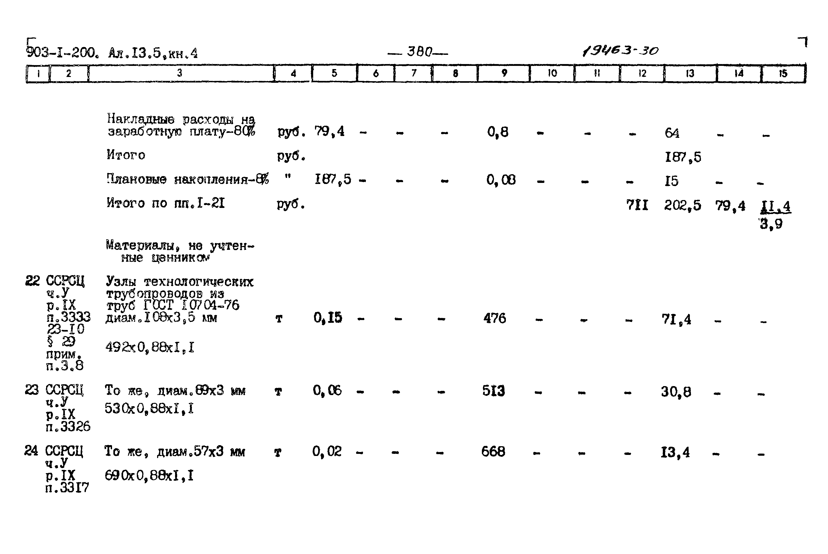 Типовой проект 903-1-200