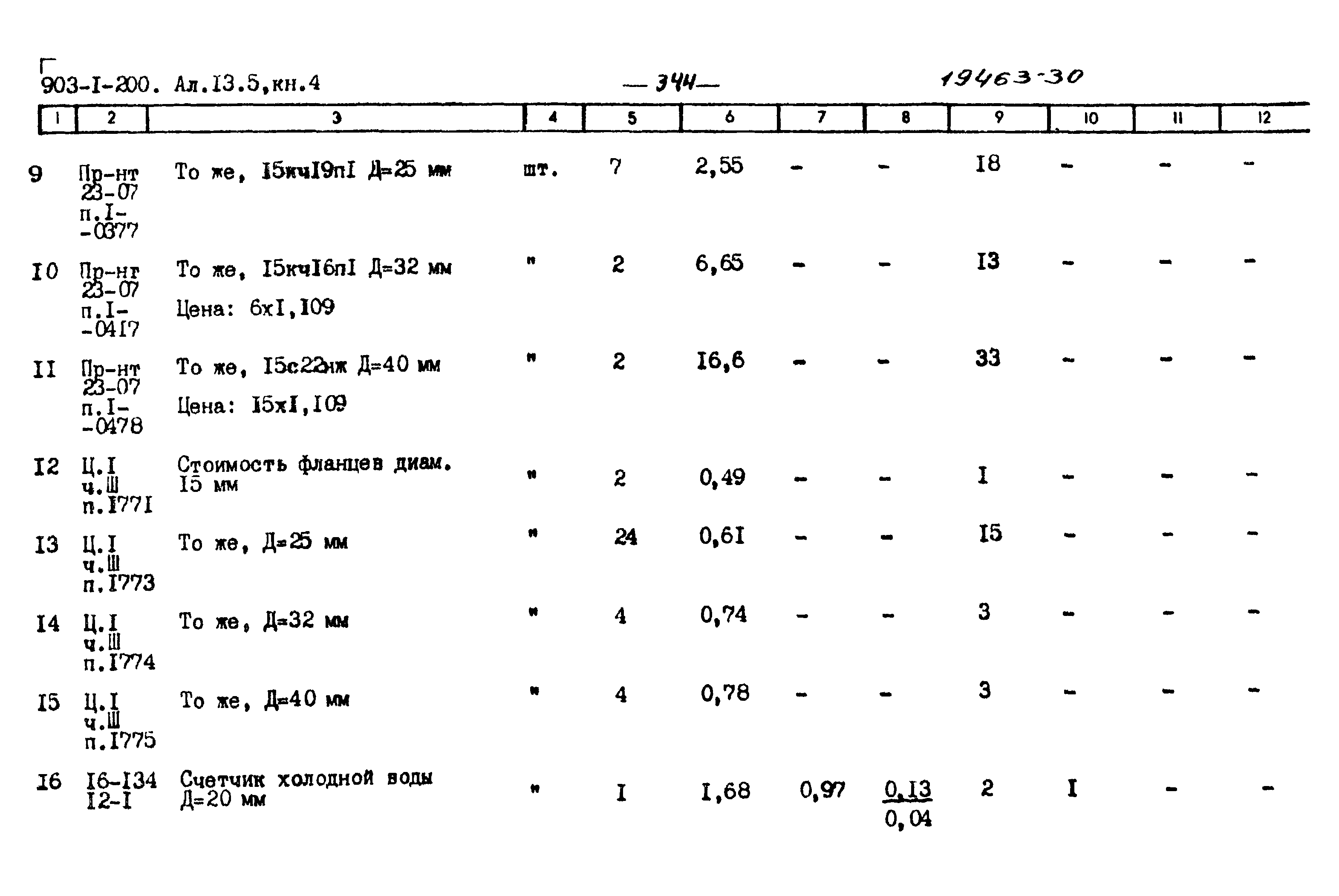 Типовой проект 903-1-200