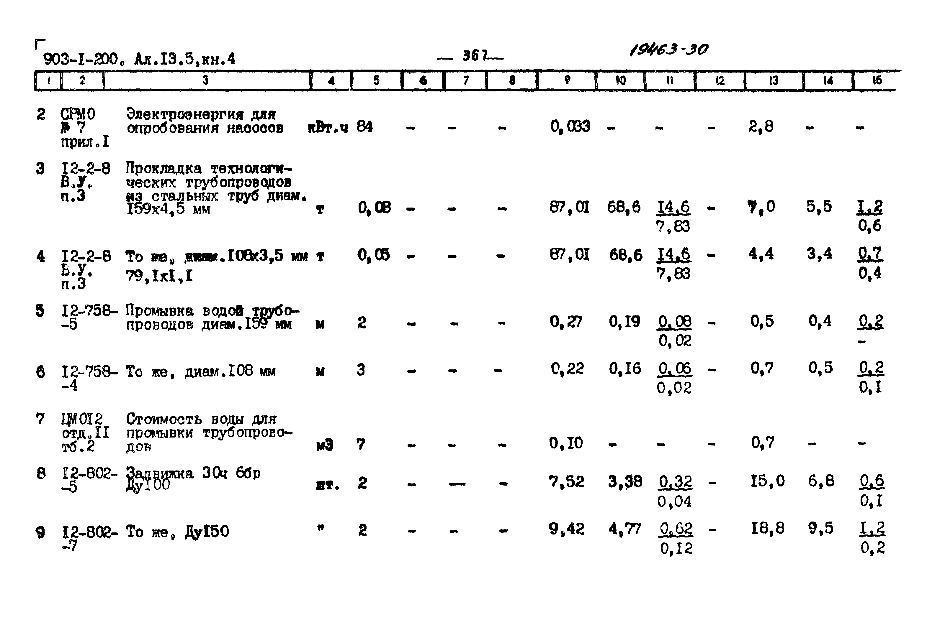 Типовой проект 903-1-200