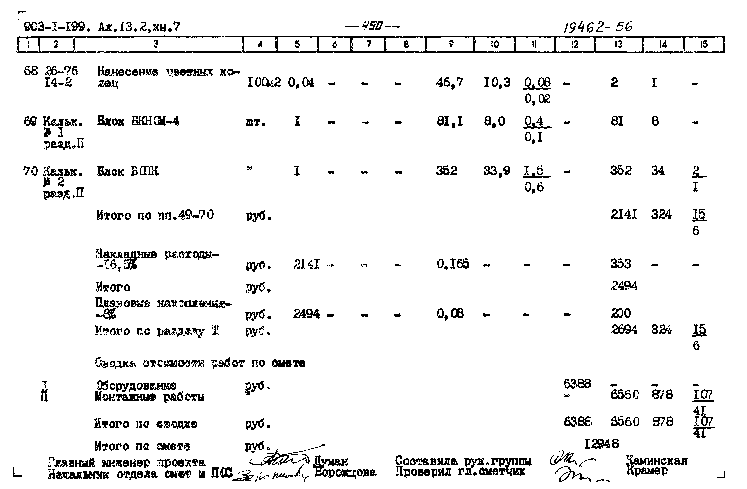 Типовой проект 903-1-200