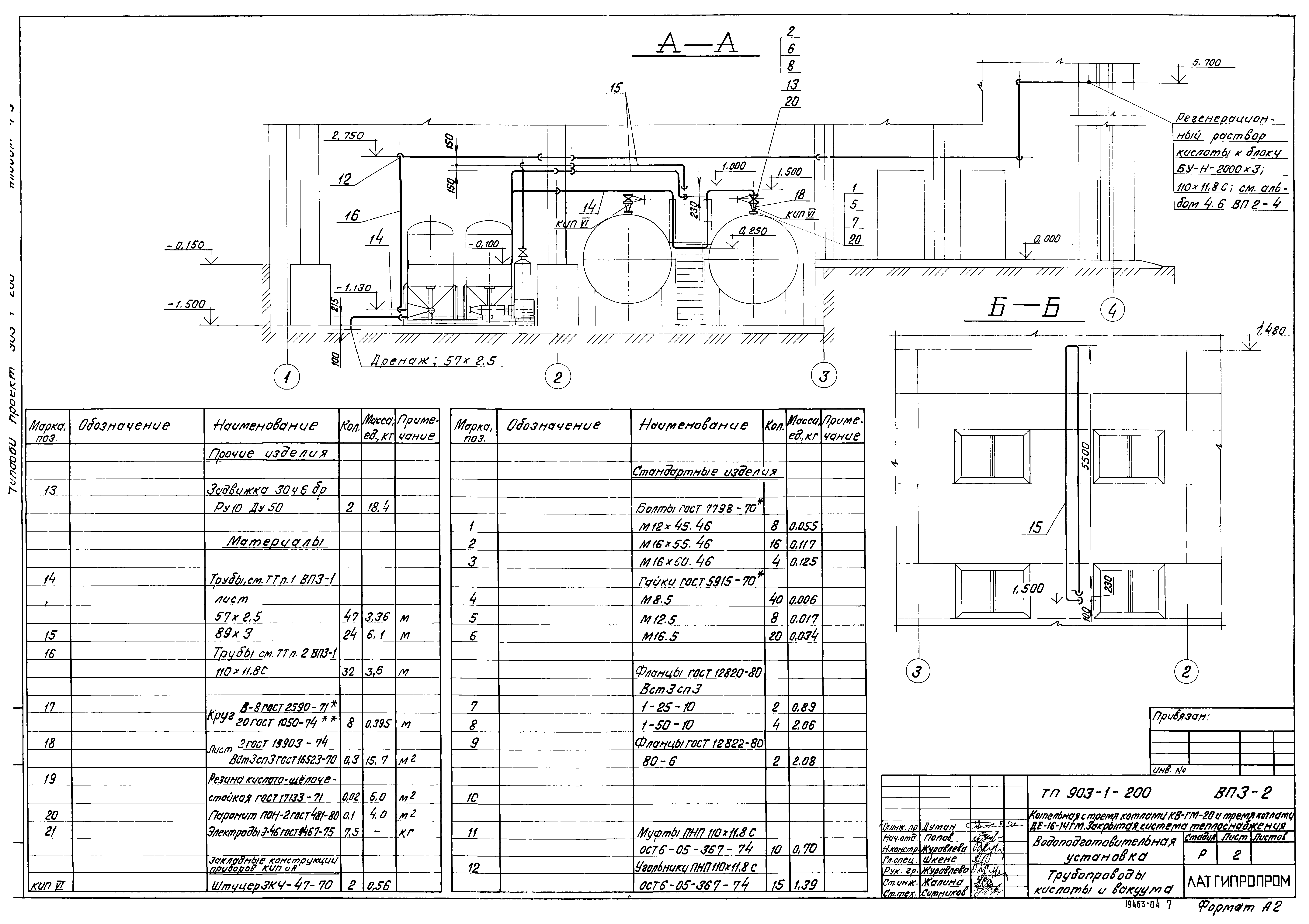 Типовой проект 903-1-200