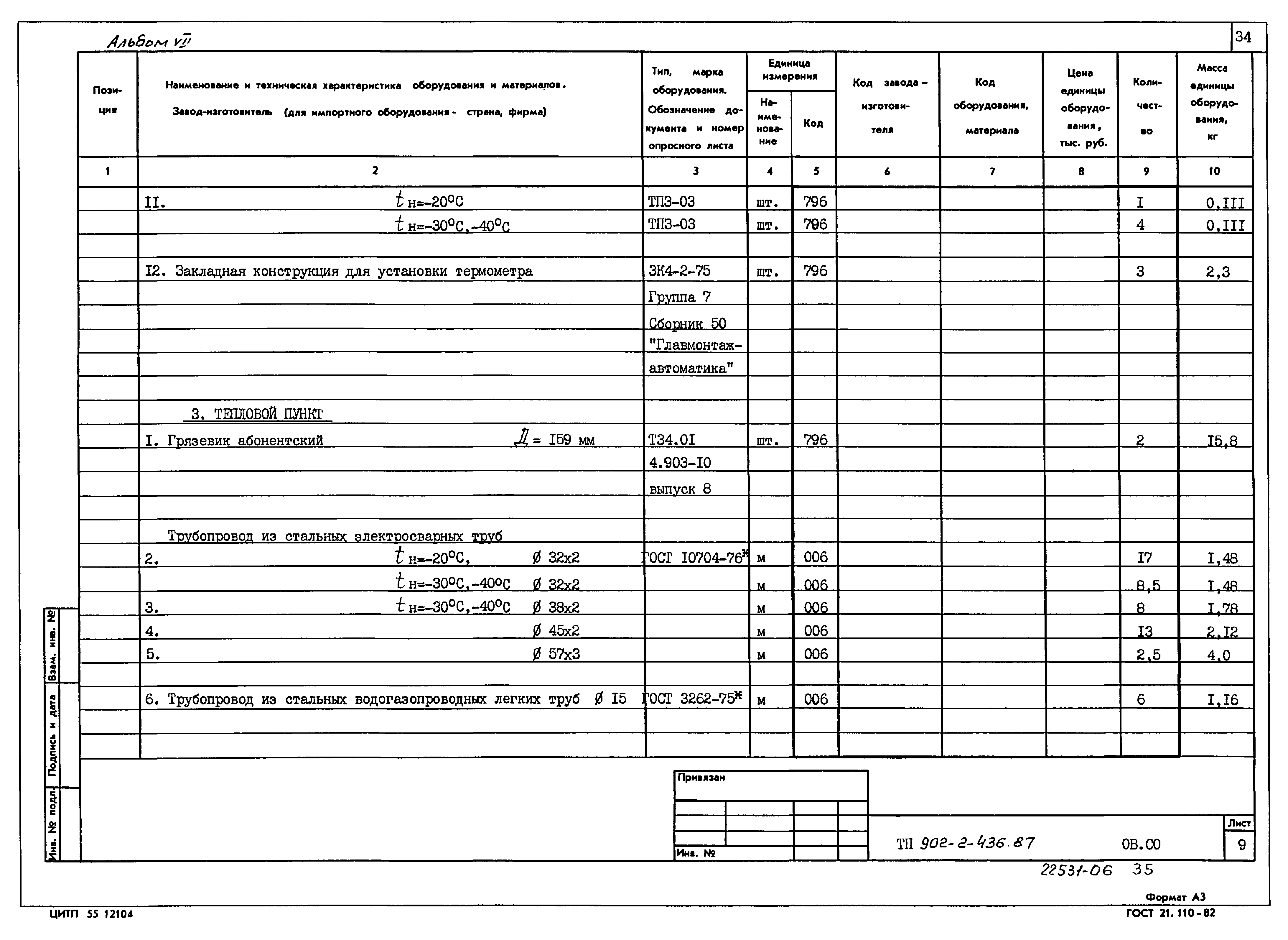 Типовой проект 902-2-436.87