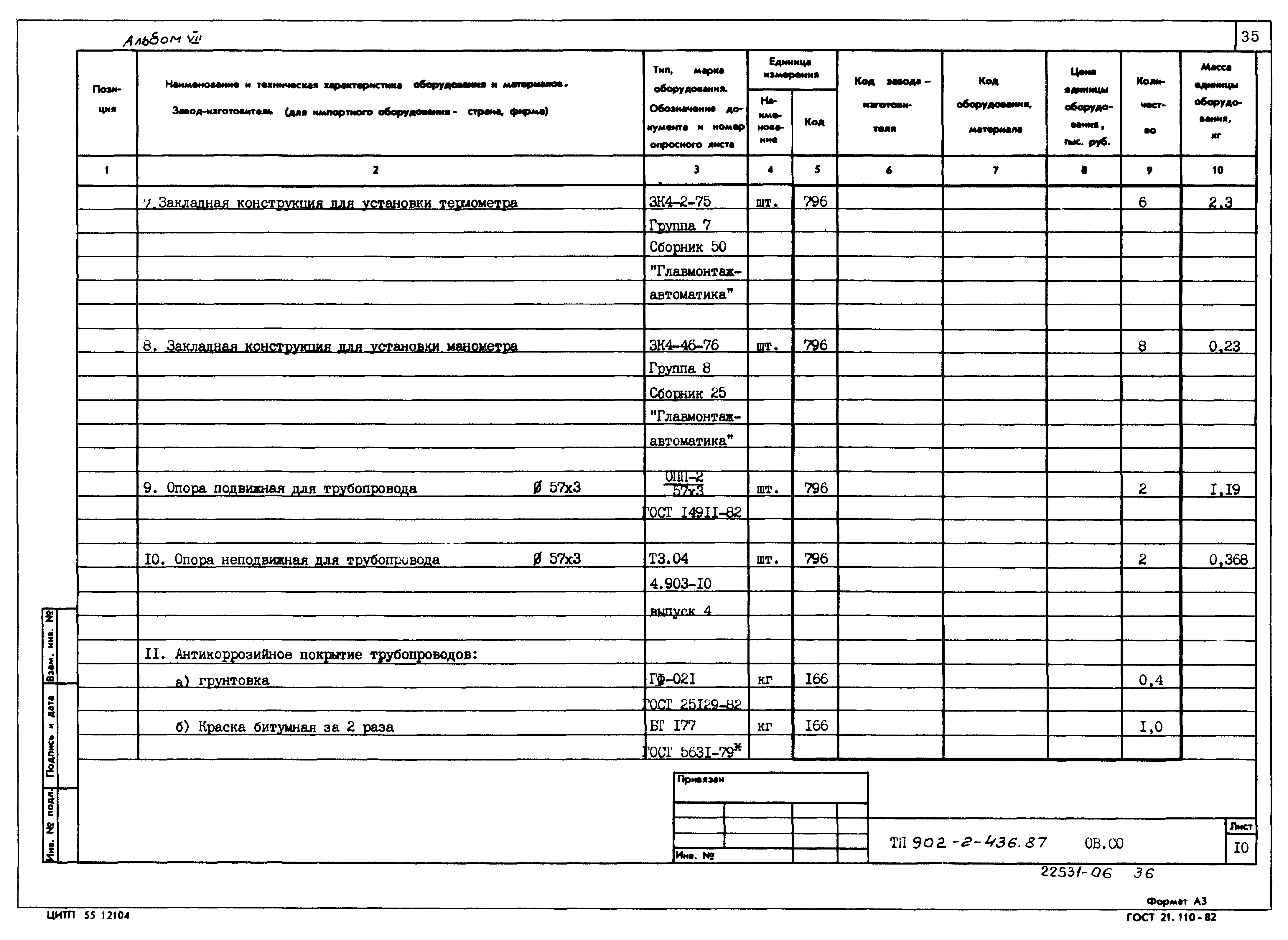 Типовой проект 902-2-436.87