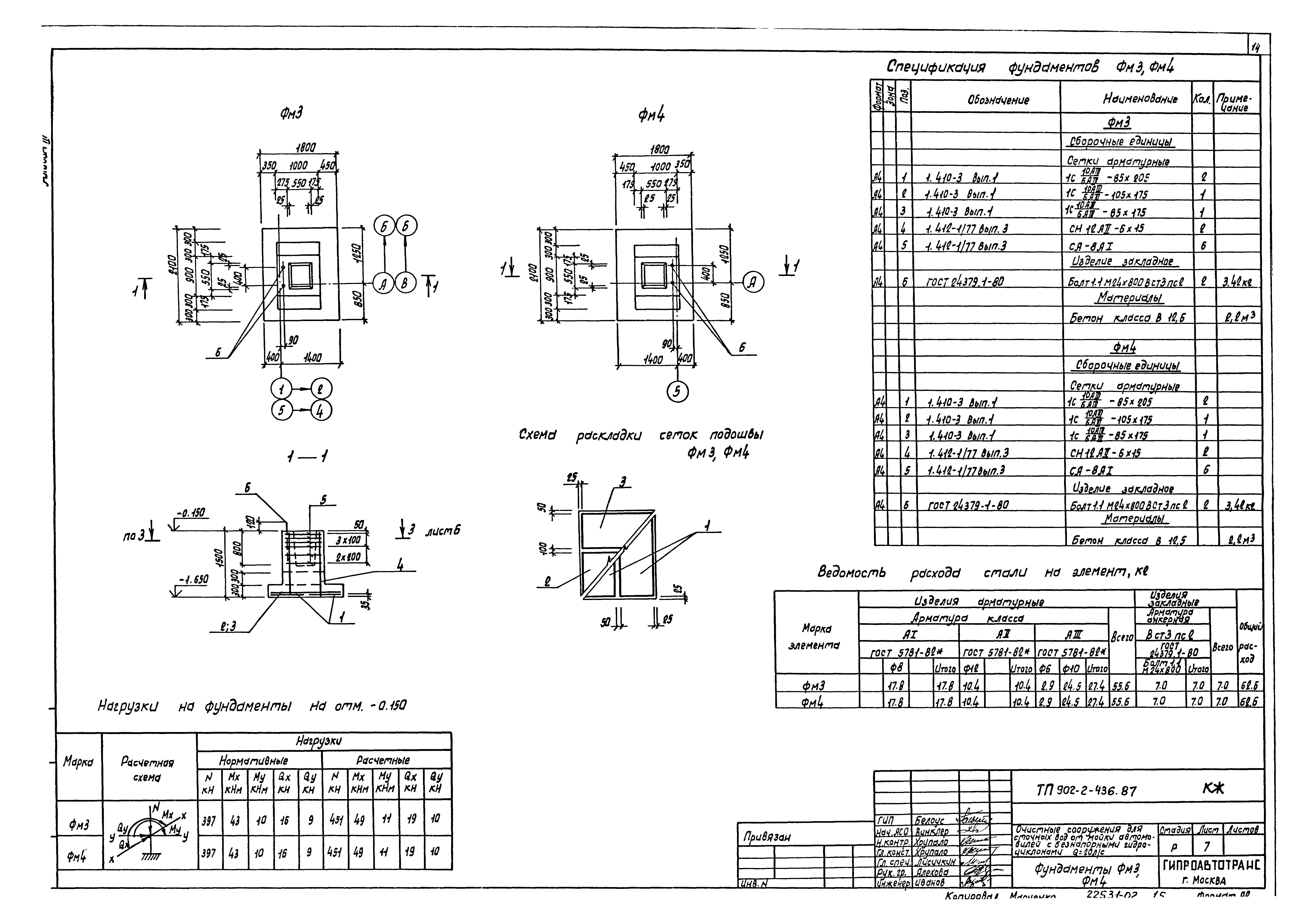 Типовой проект 902-2-436.87