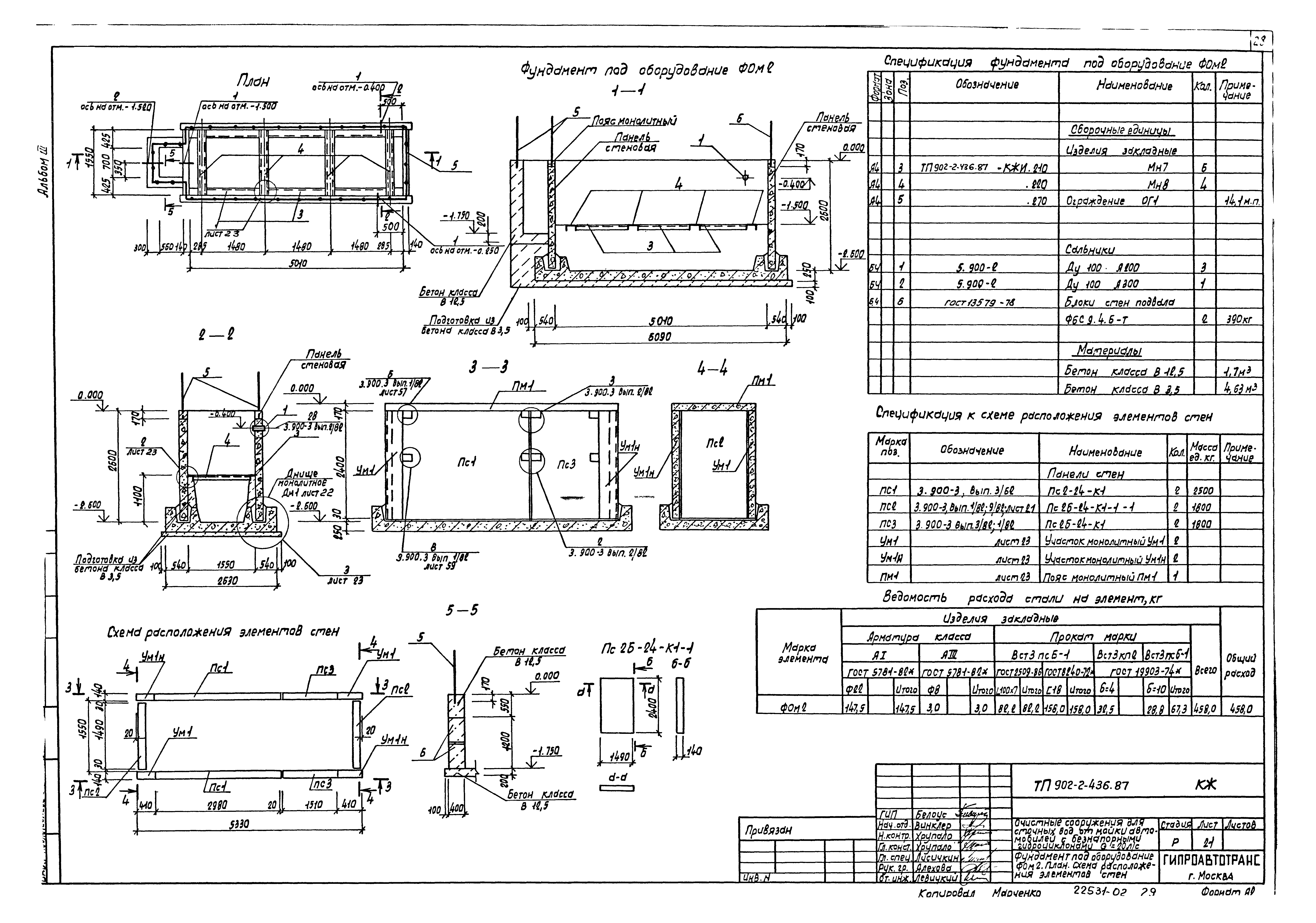 Типовой проект 902-2-436.87