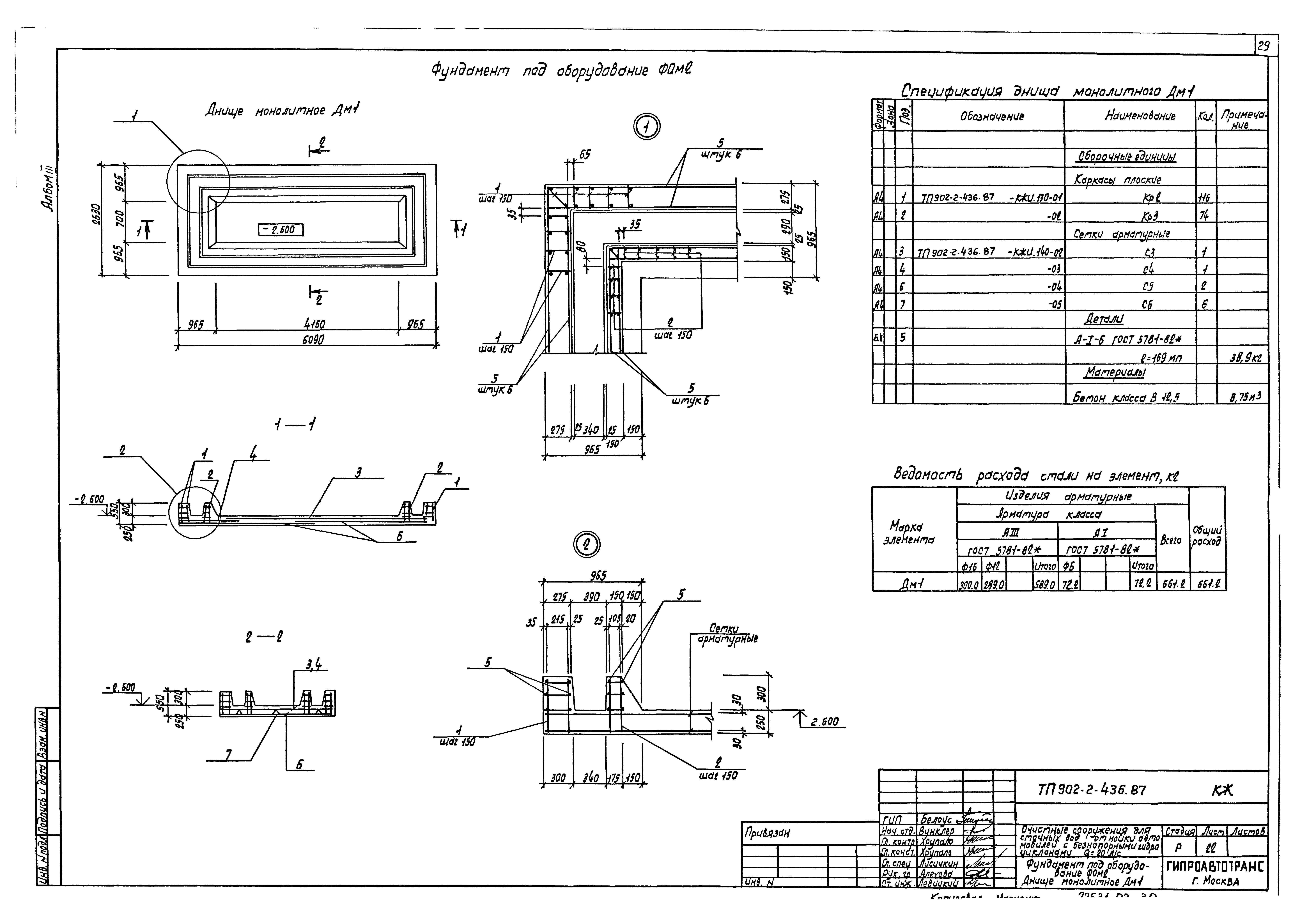 Типовой проект 902-2-436.87