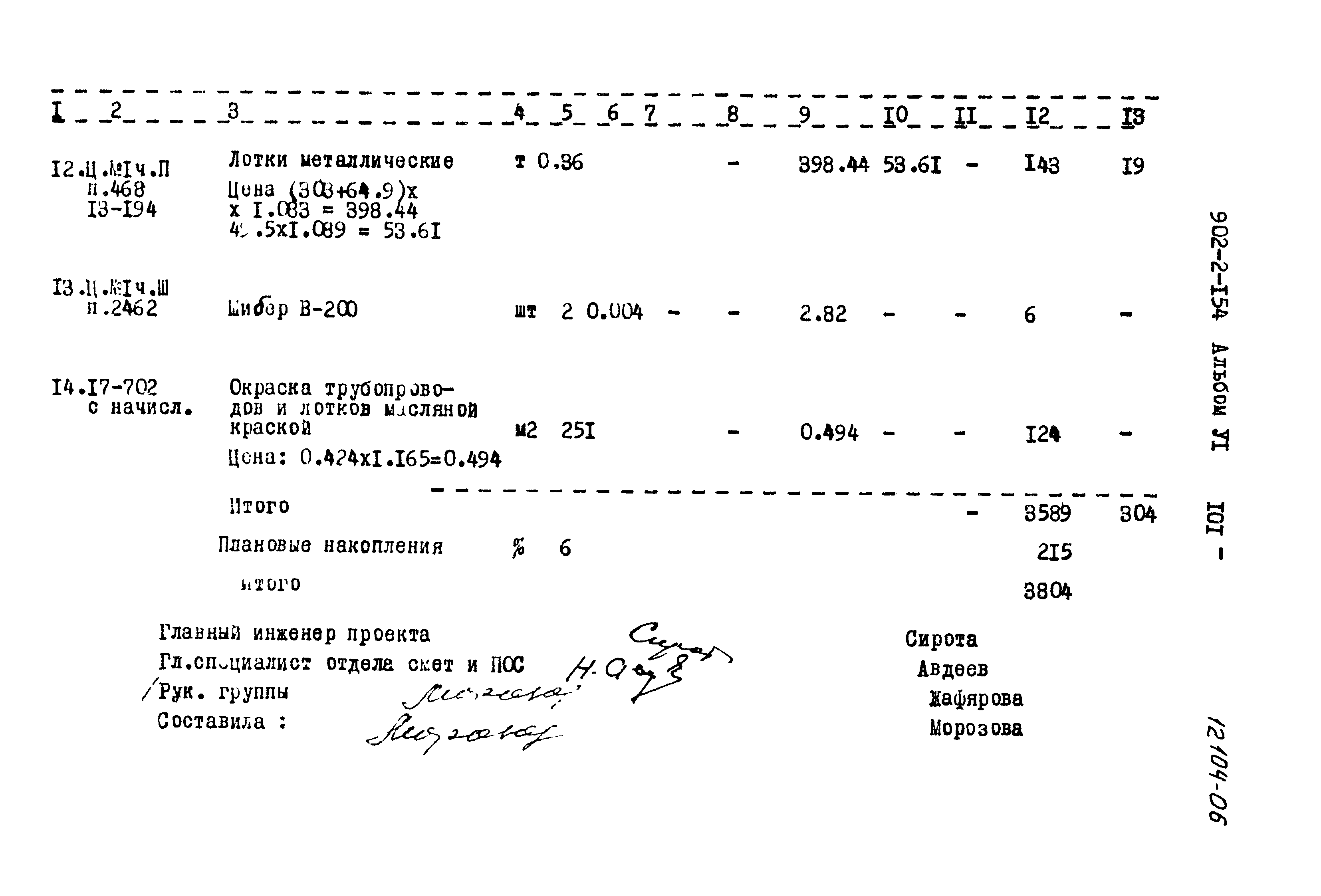 Типовой проект 902-2-154