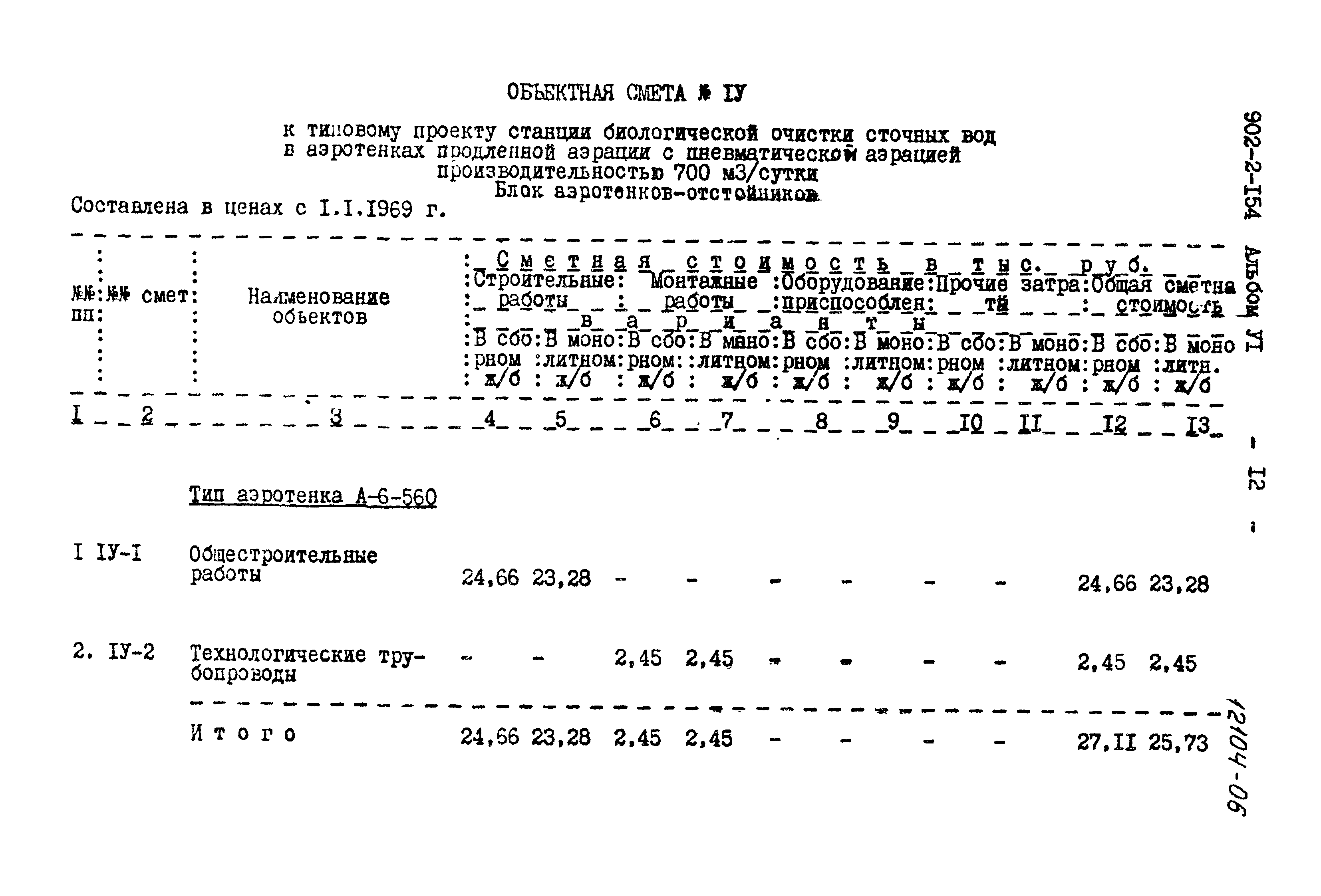 Типовой проект 902-2-154