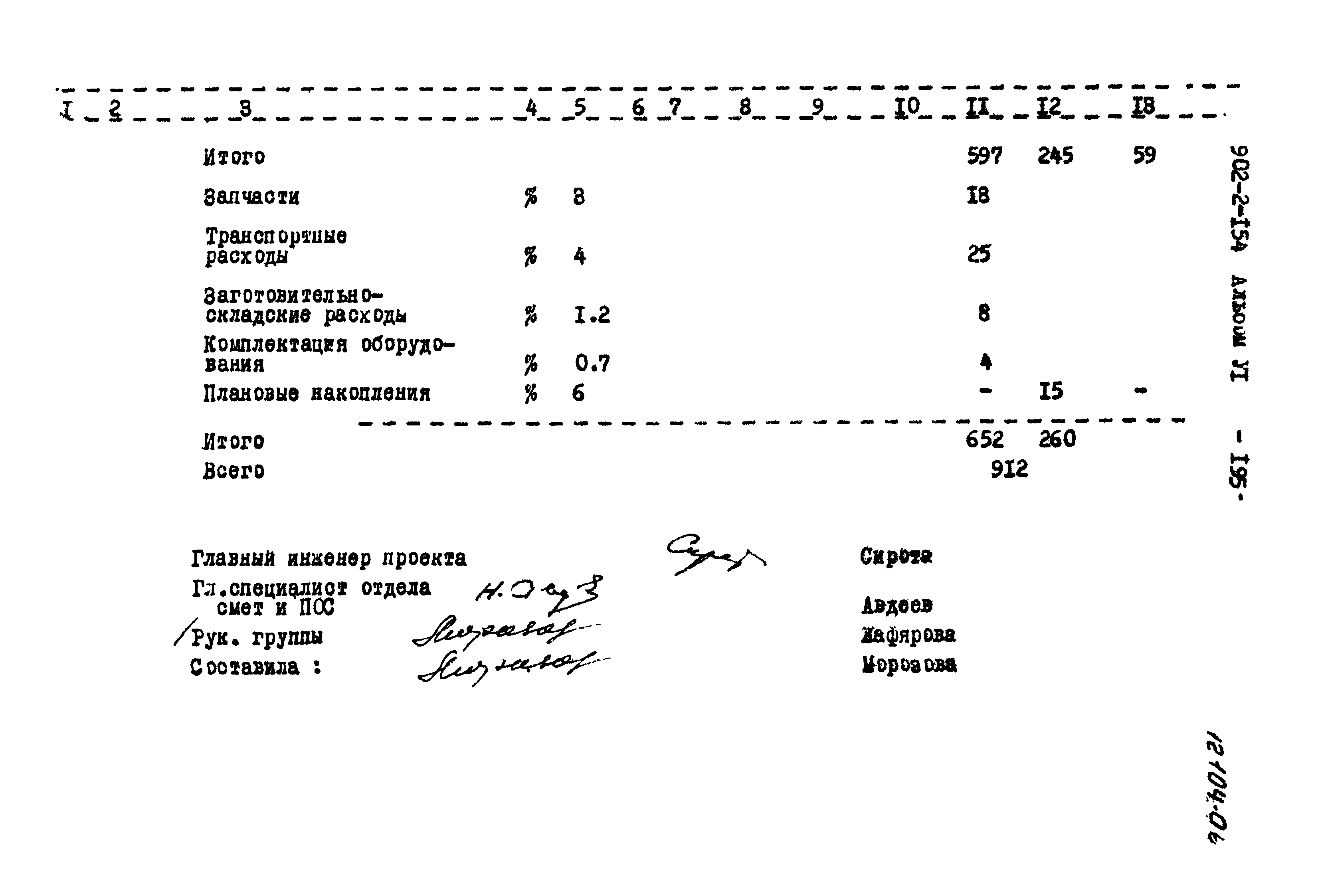 Типовой проект 902-2-154