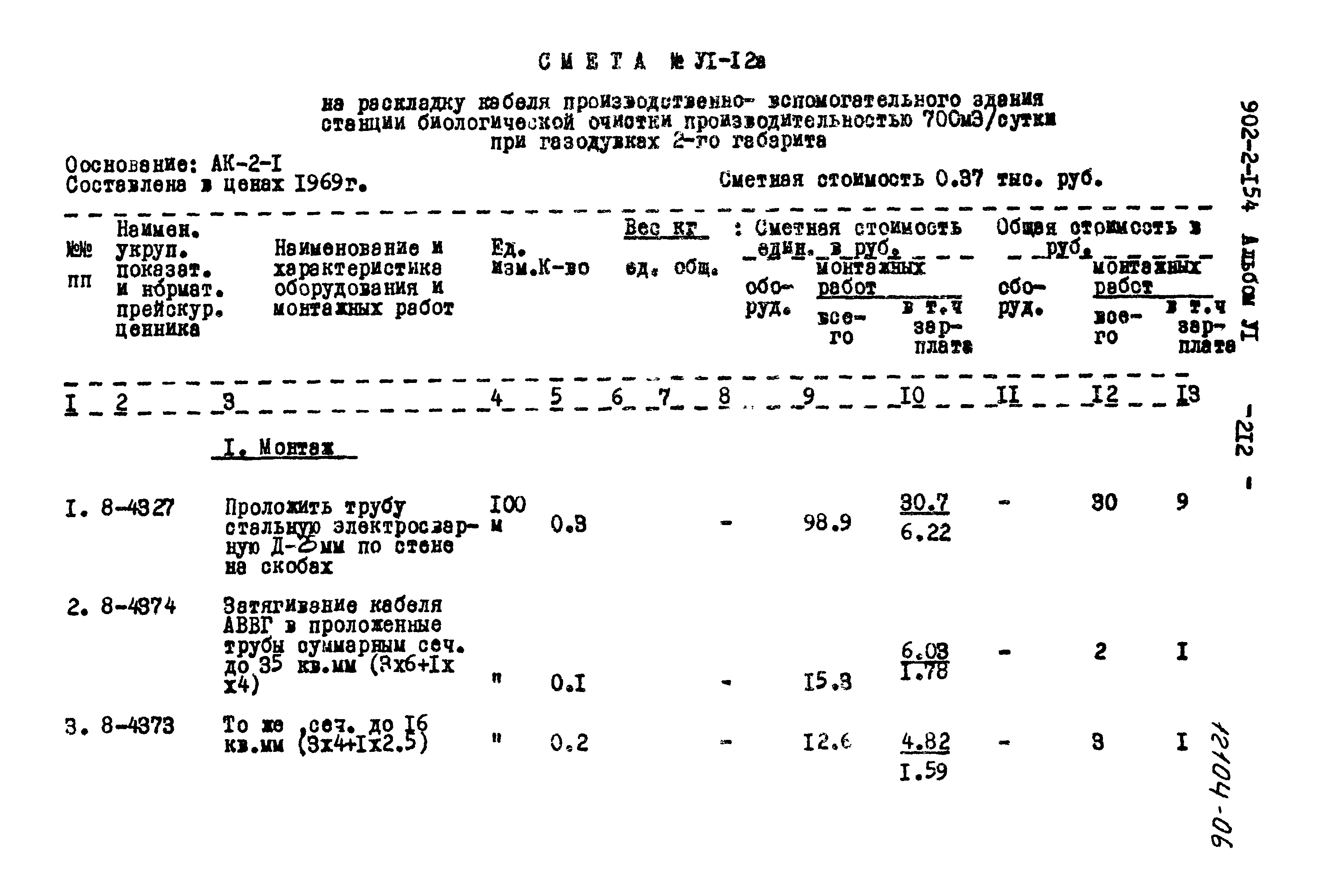 Типовой проект 902-2-154