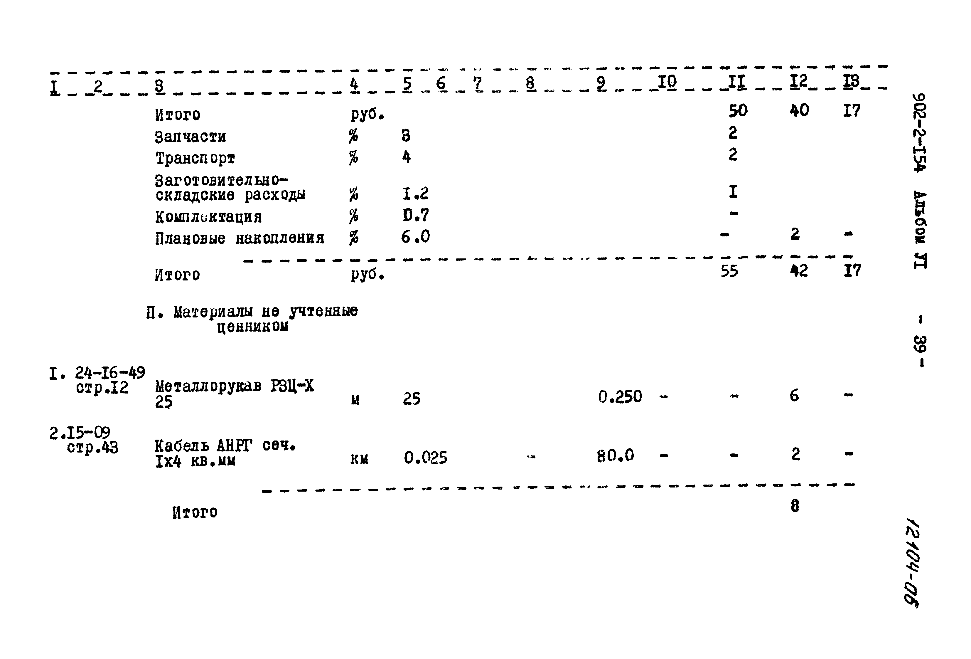 Типовой проект 902-2-154