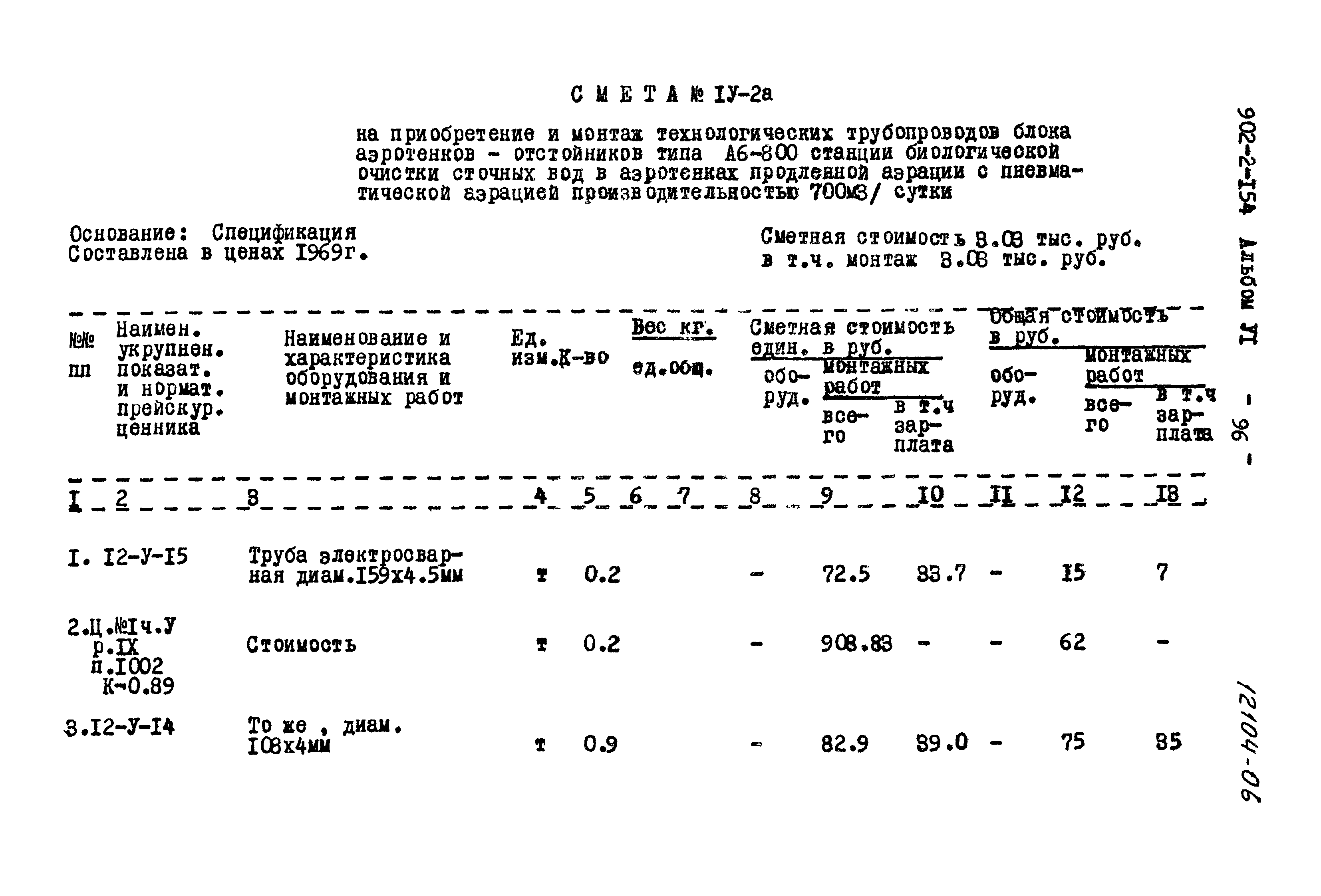 Типовой проект 902-2-154