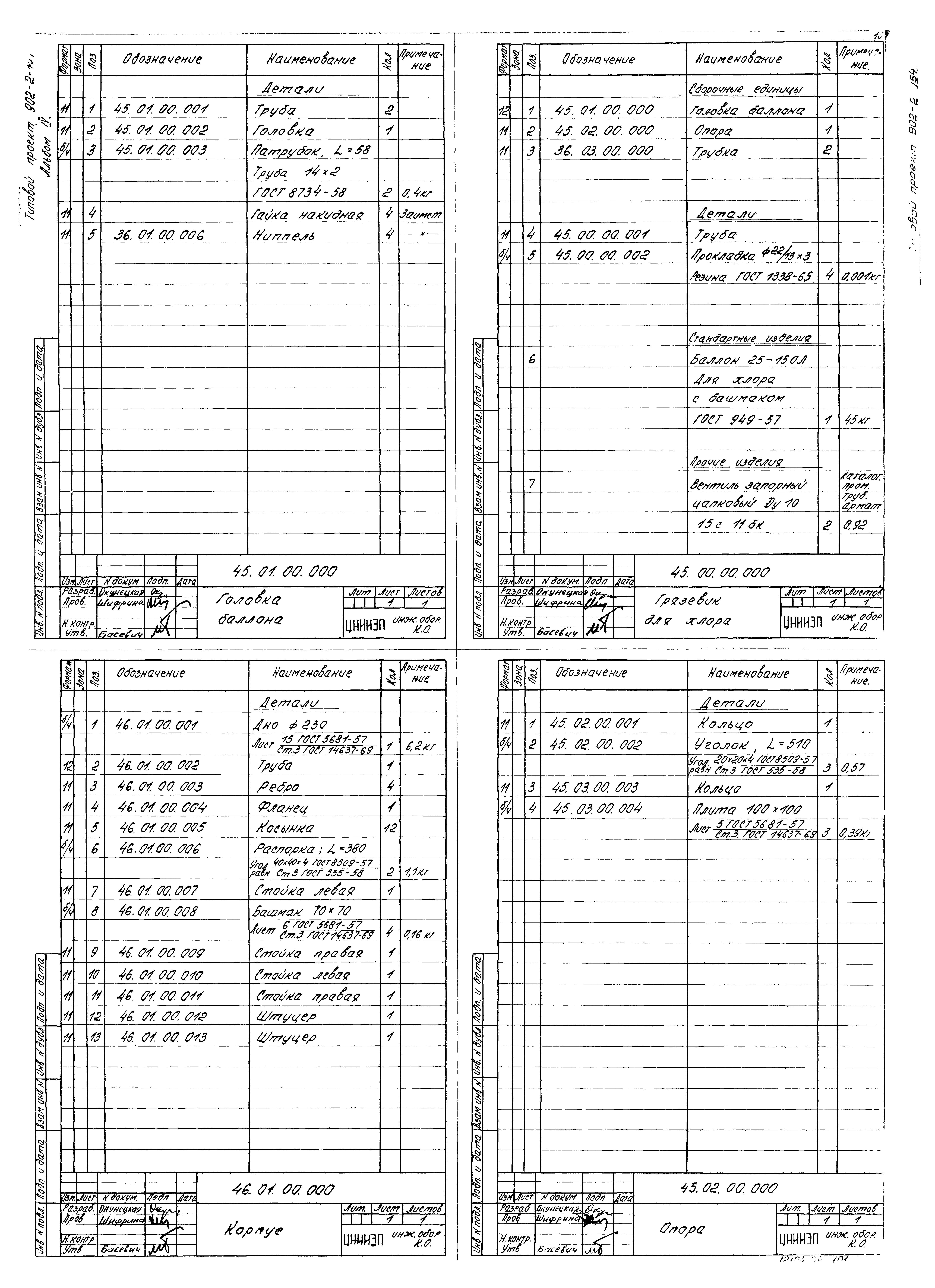 Типовой проект 902-2-154