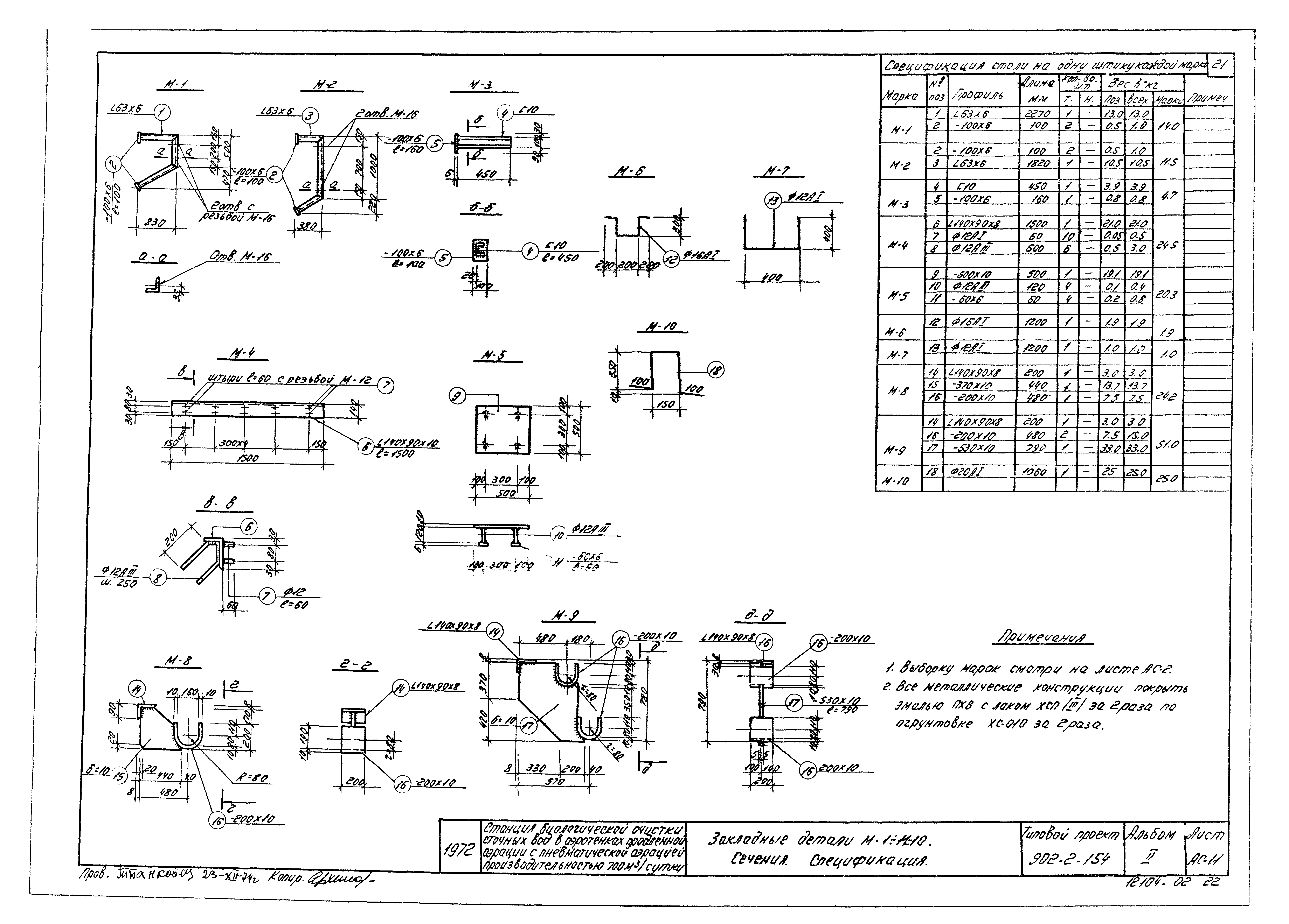 Типовой проект 902-2-154