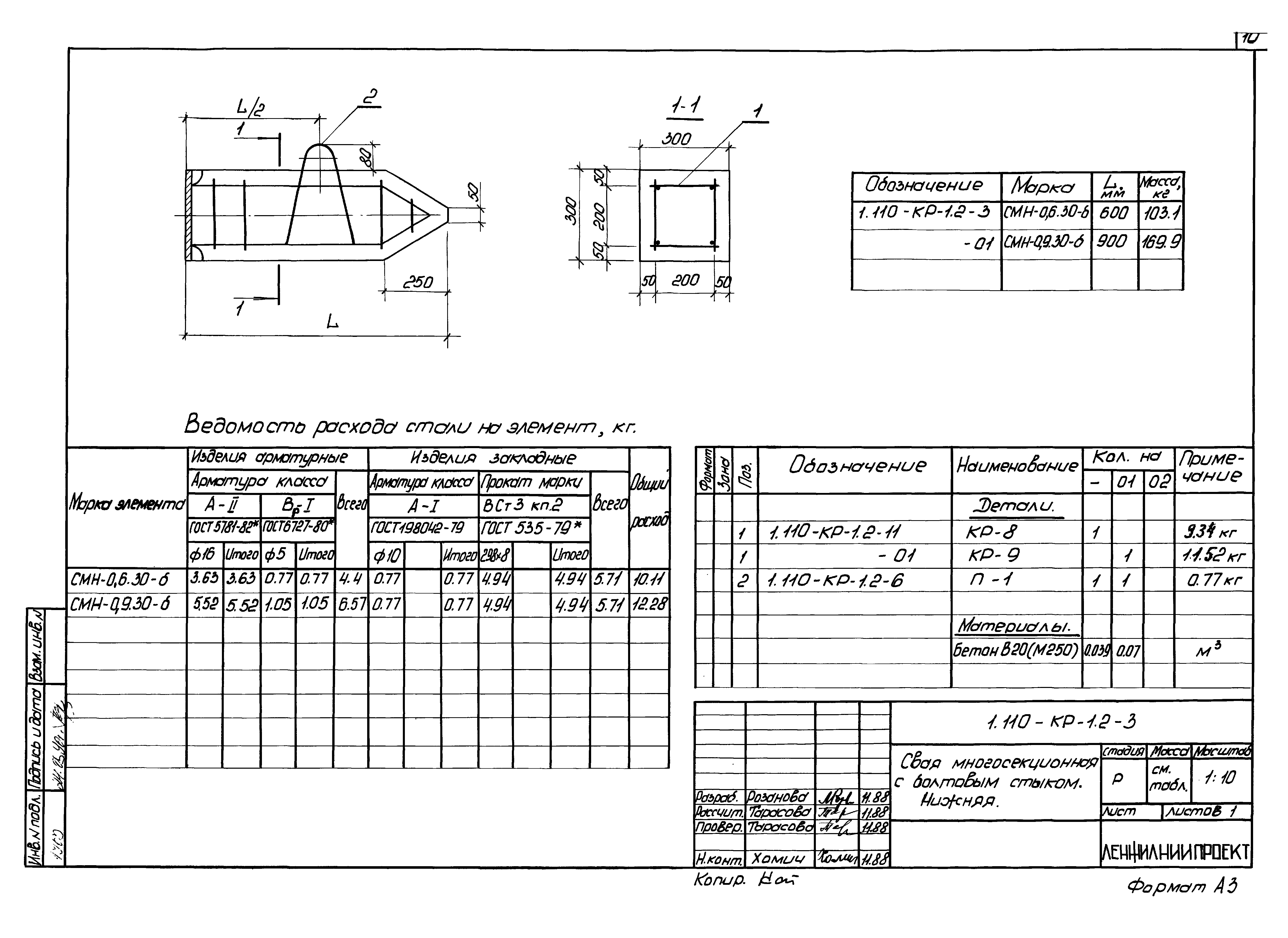 Серия 1.110-КР-1